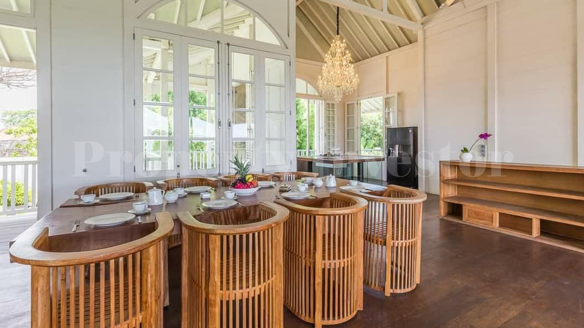 Sophisticated 6 Bedroom Luxury Colonial Style Villa for Rent in Canggu, Bali