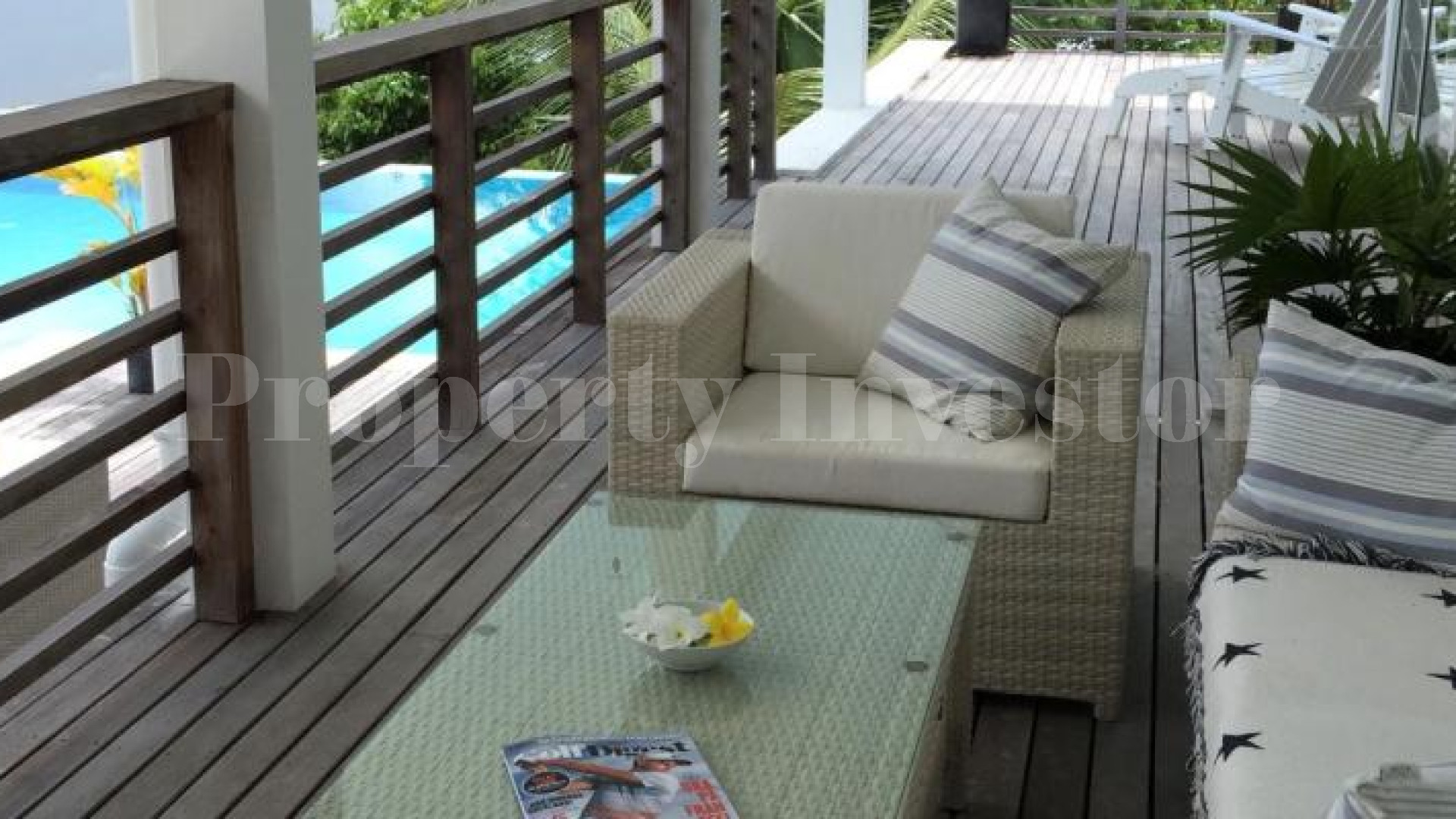 Fantastic 2 Bedroom Luxury Villa with Spectacular Panoramic Sea Views Overlooking Surfer's Beach, Seychelles
