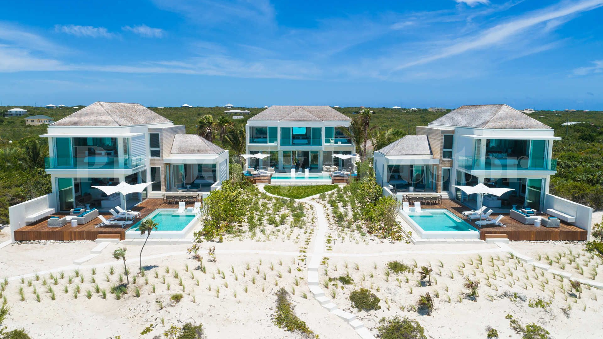 Gorgeous 15 Bedroom Private Beach Club Residence on Long Bay Beach, Turks & Caicos