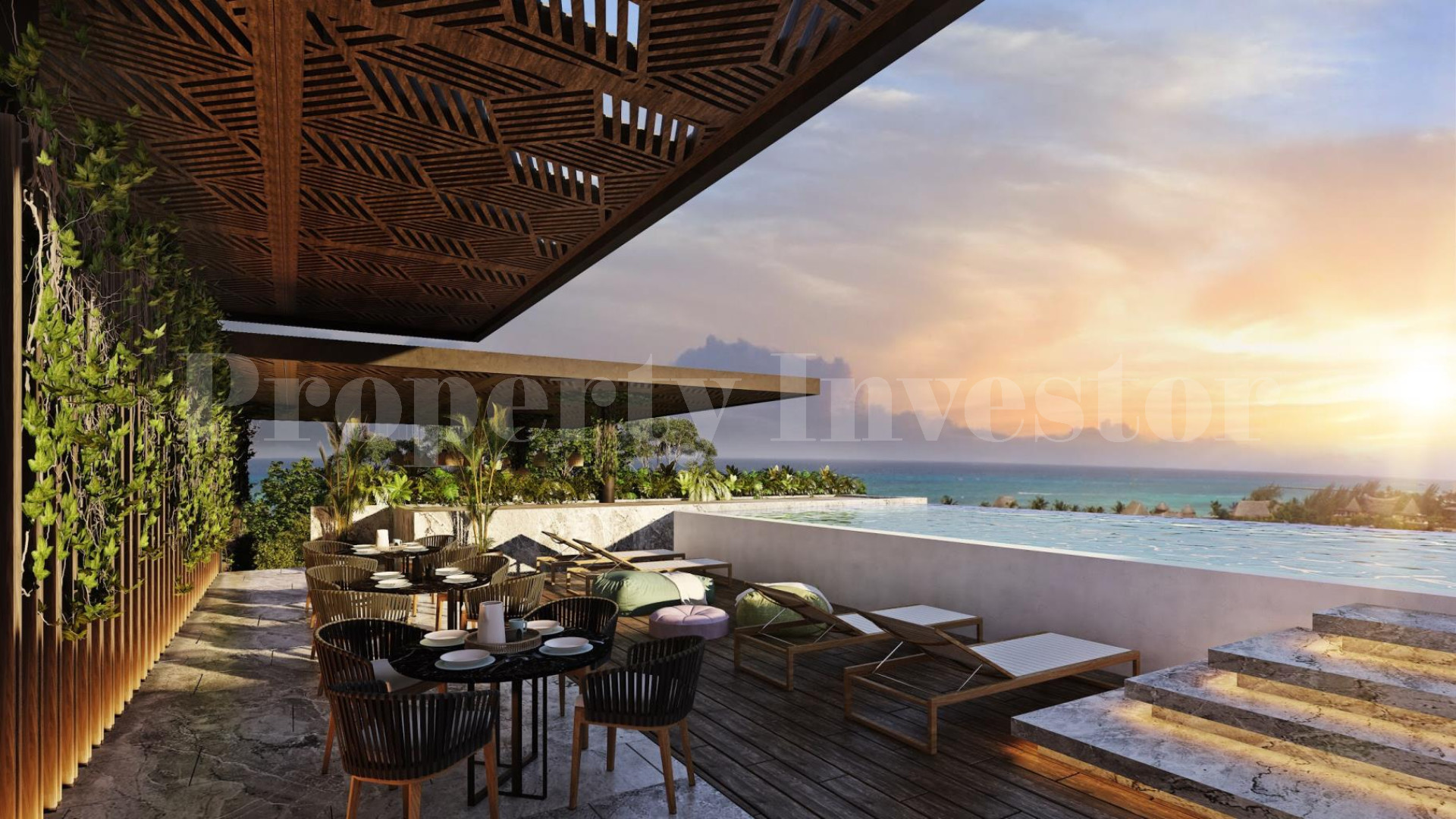 Exclusive 3 Bedroom Apartment in Playa Del Carmen (Unit A2)