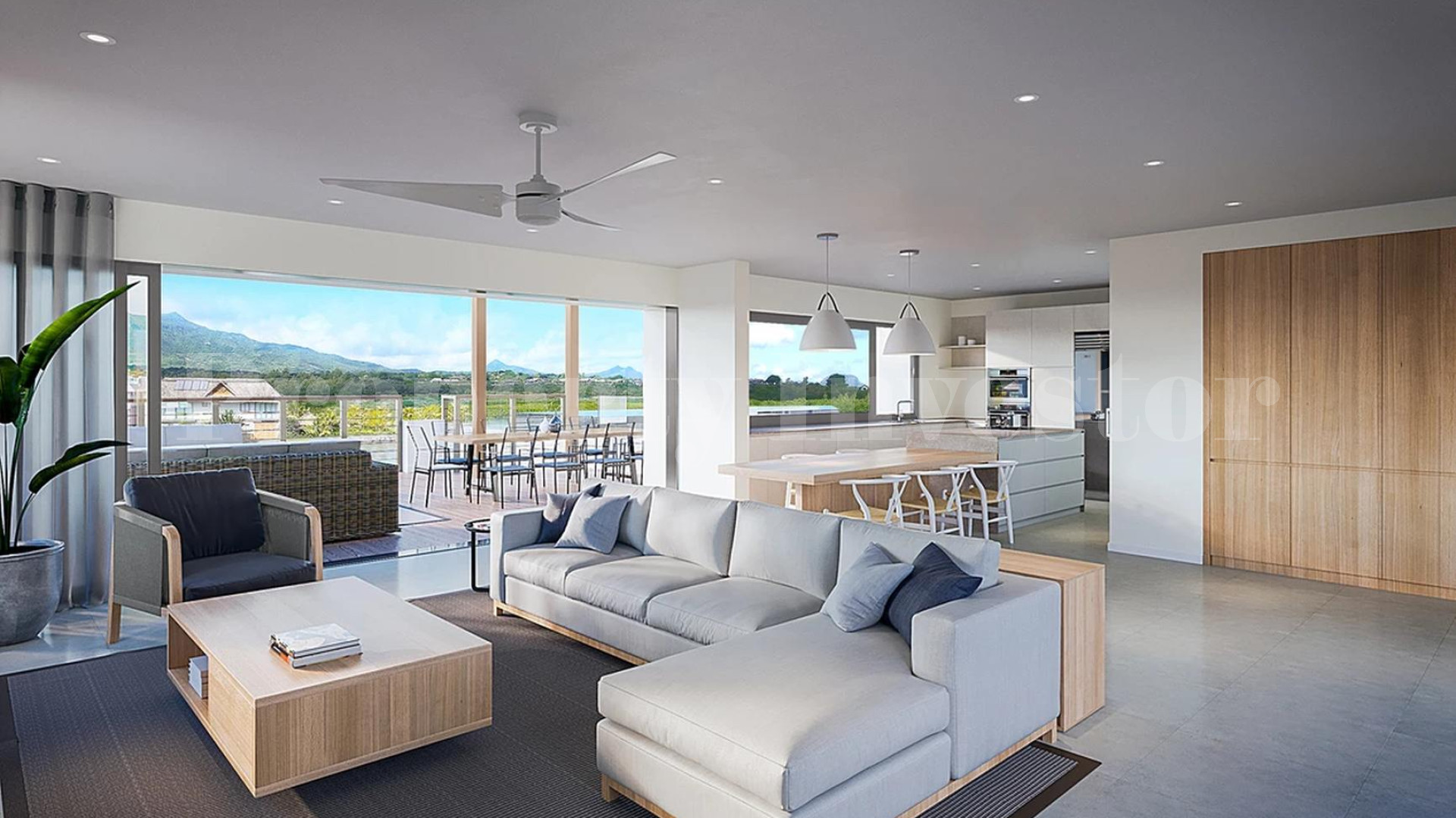 Exclusive Waterfront Apartment in Mauritius (Unit A4)