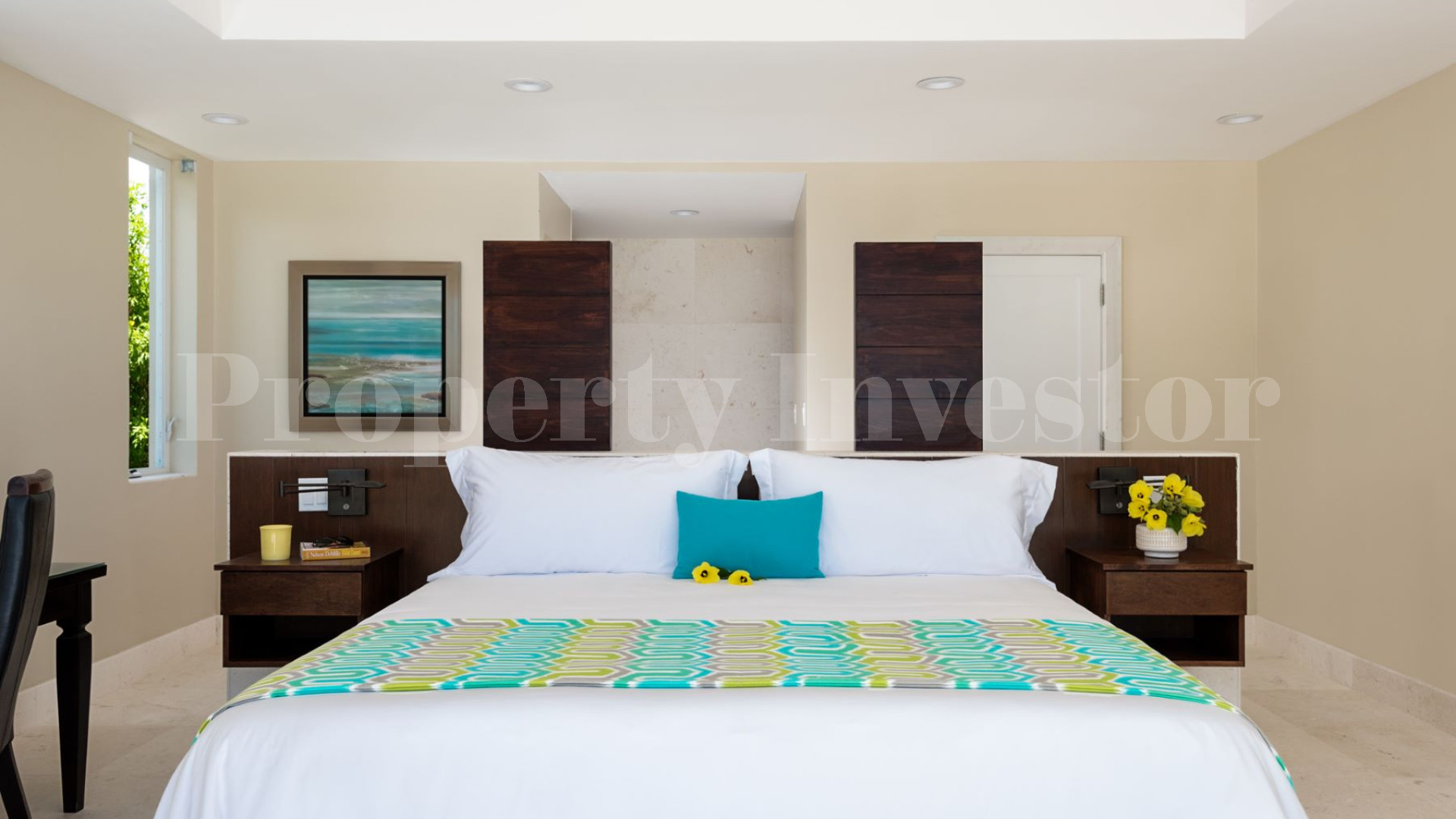 Stylish 5 Bedroom Luxury Beachfront Villa for Sale on Sapodilla Bay Beach, Turks & Caicos