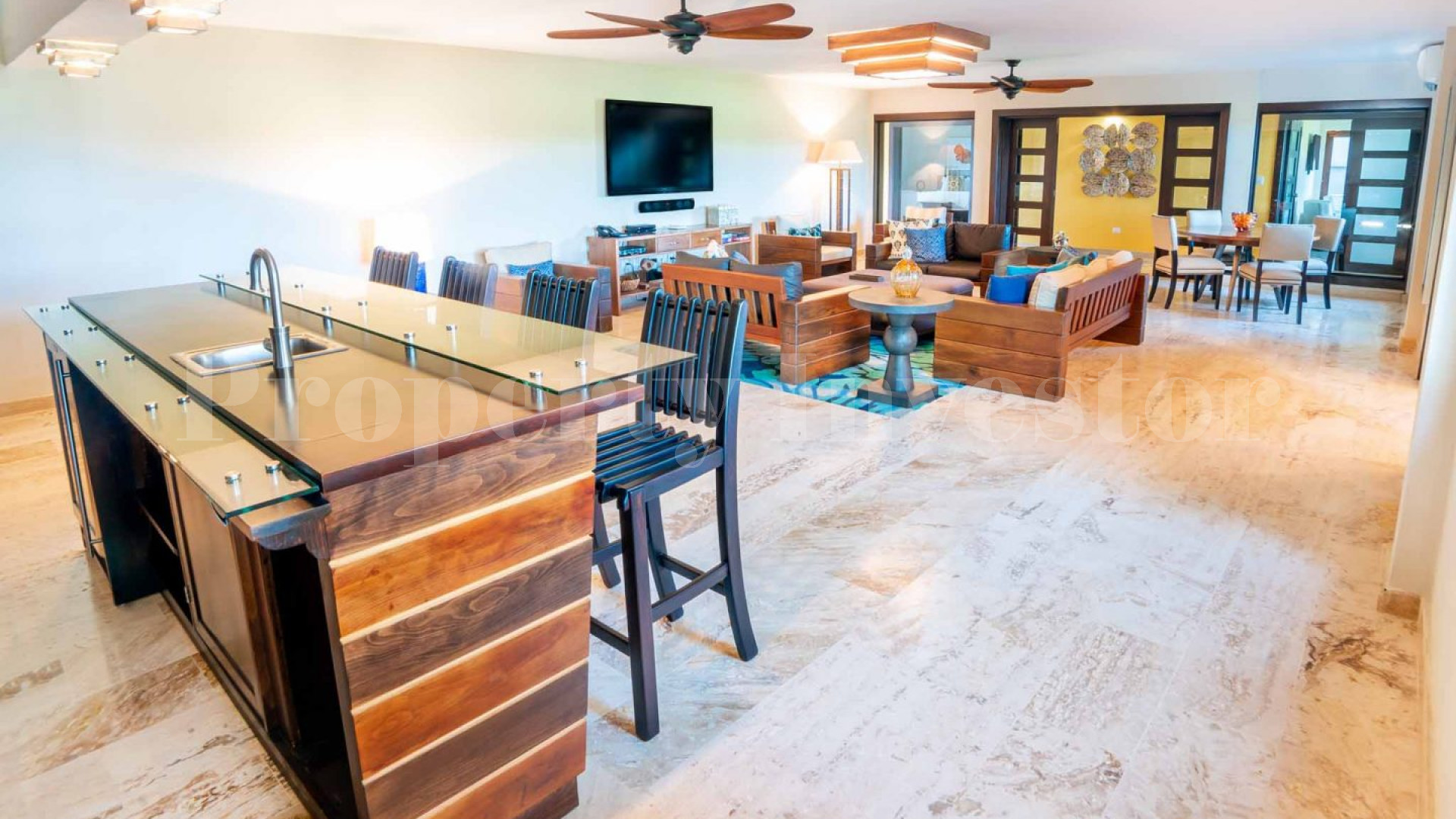 Extravagant 6 Bedroom Luxury Designer Golf Villa for Sale in La Romana, Dominican Republic