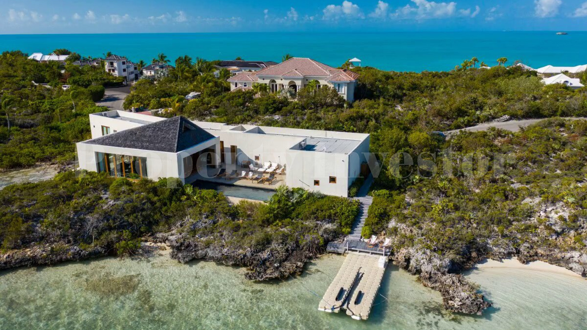 3 Bedroom Luxury Waterfront Designer Villa for Sale in Silly Creek, Providenciales, Turks & Caicos