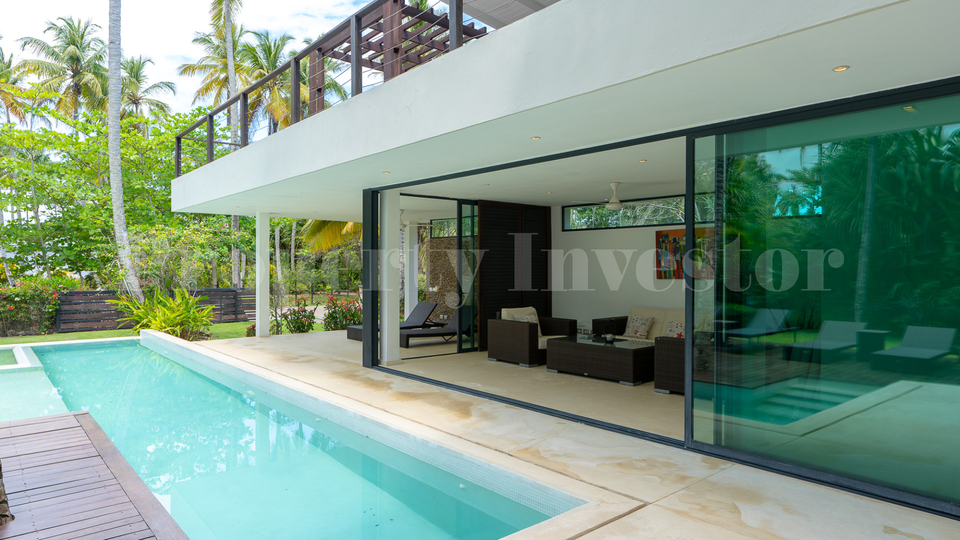 Modern 4 Bedroom Pool Villa for Sale in Playa Bonita, Dominican Republic