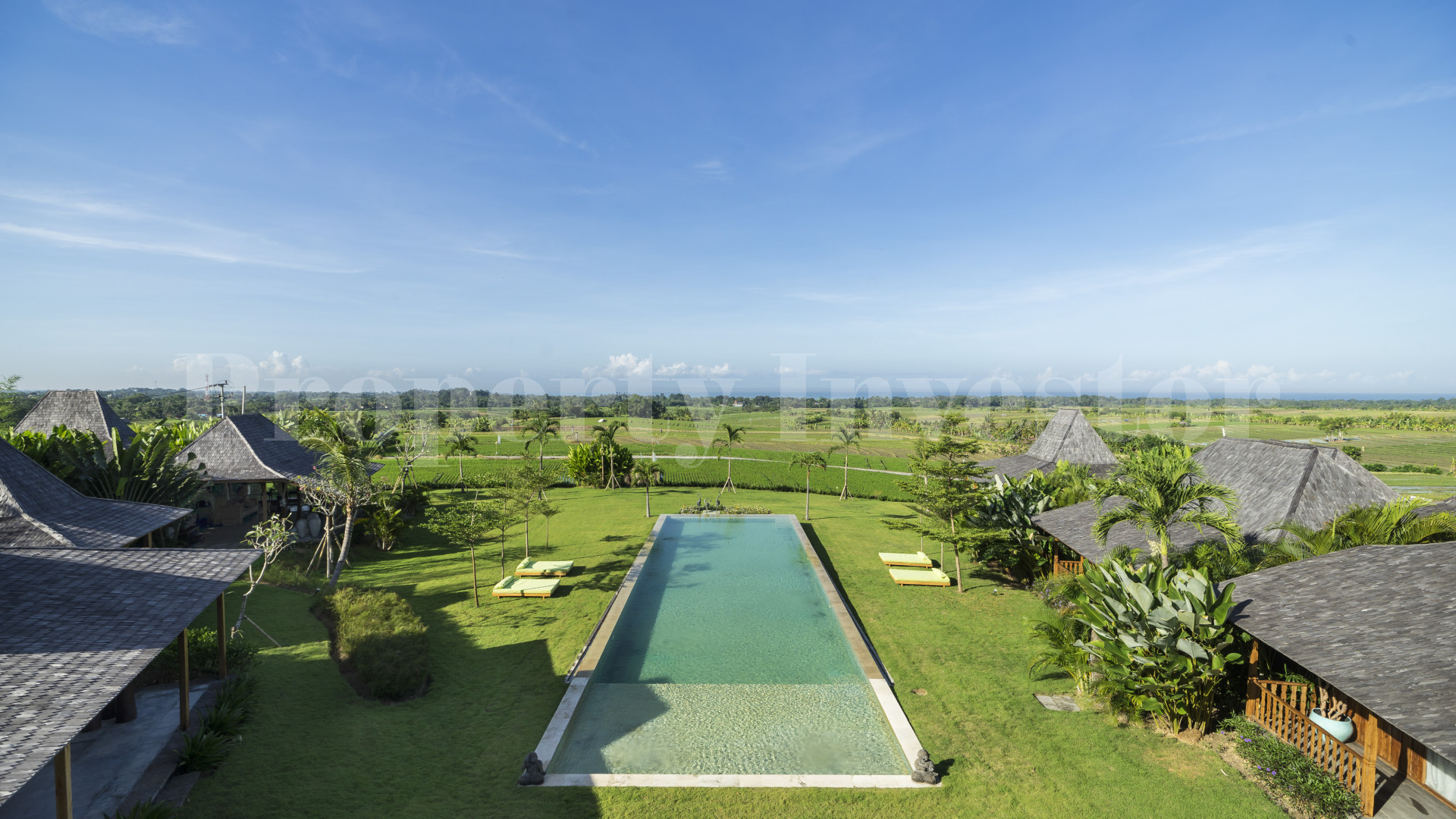 Breathtaking 24 Bedroom Luxury Ocean View Retreat with Incredible Lounging Areas for Sale in Tabanan, Bali