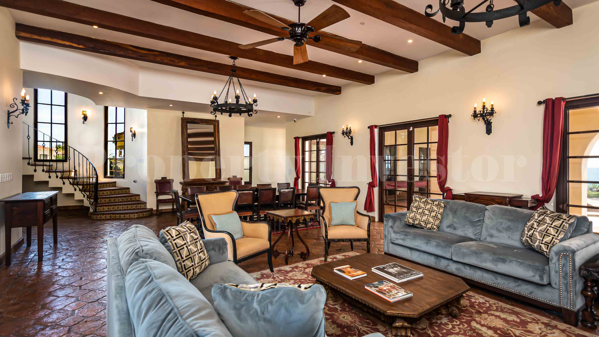 Stunning 4 Bedroom Luxury Spanish Colonial Revival Home for Sale in Pedasí, Panama