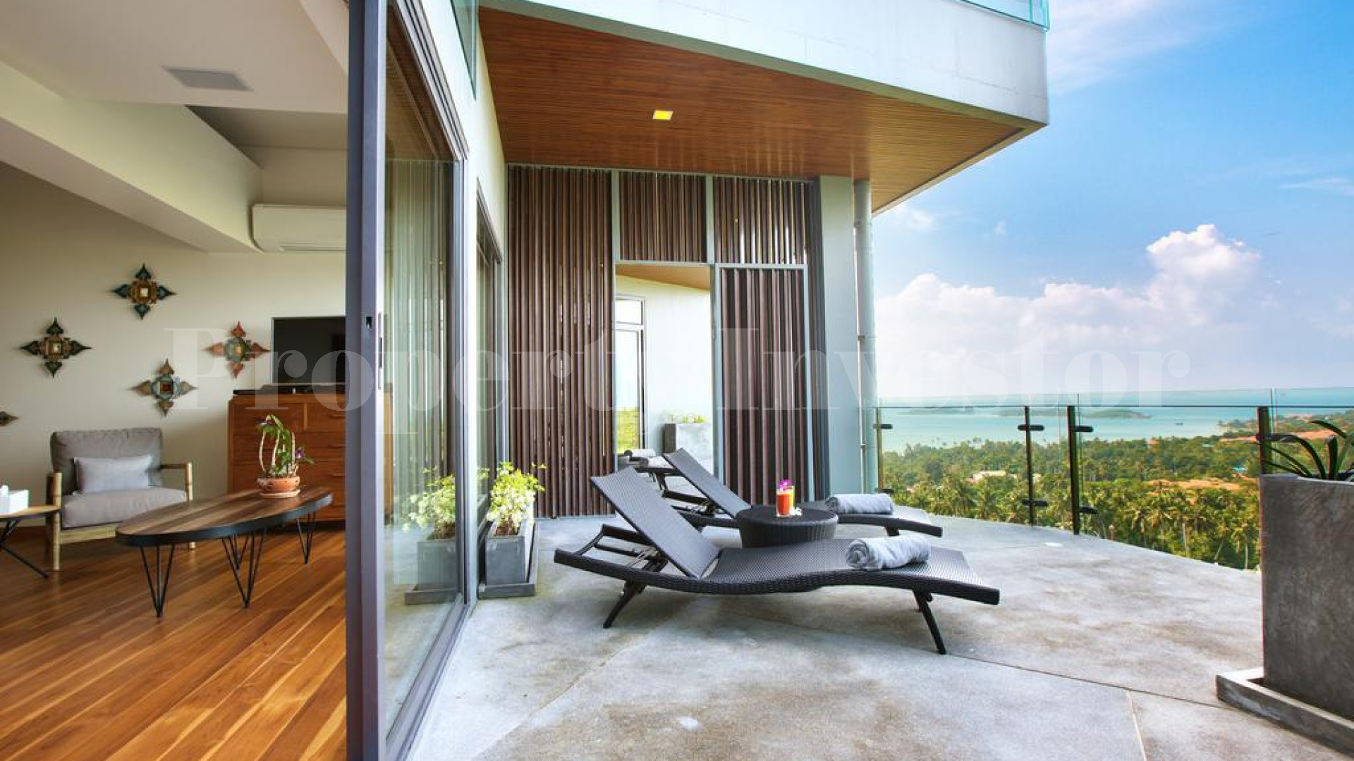 Exceptional 8 Bedroom Luxury Sea View Hillside Villa for Sale in Koh Samui, Thailand