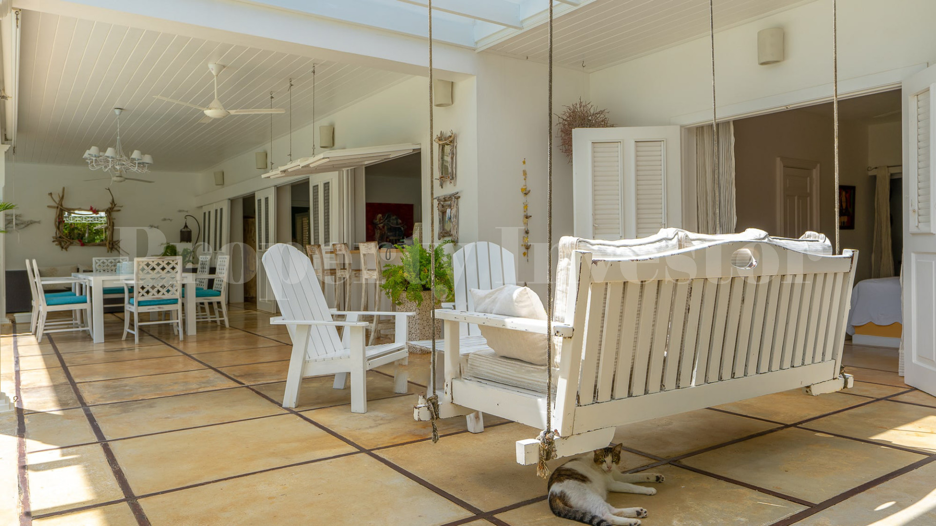 Magnificent 5 Bedroom Private Colonial Style Beachfront Villa for Sale in La Esperanza, Las Terrenas