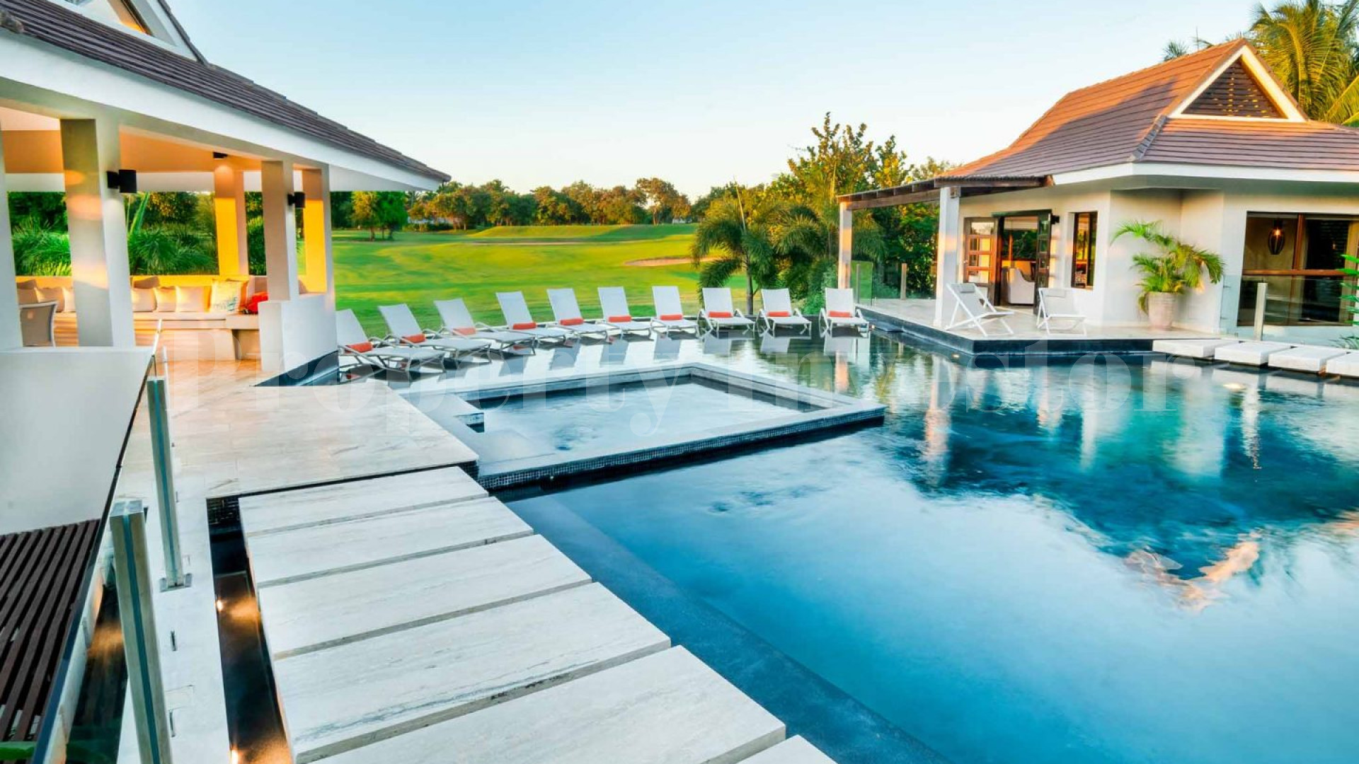 Extravagant 6 Bedroom Luxury Designer Golf Villa for Sale in La Romana, Dominican Republic