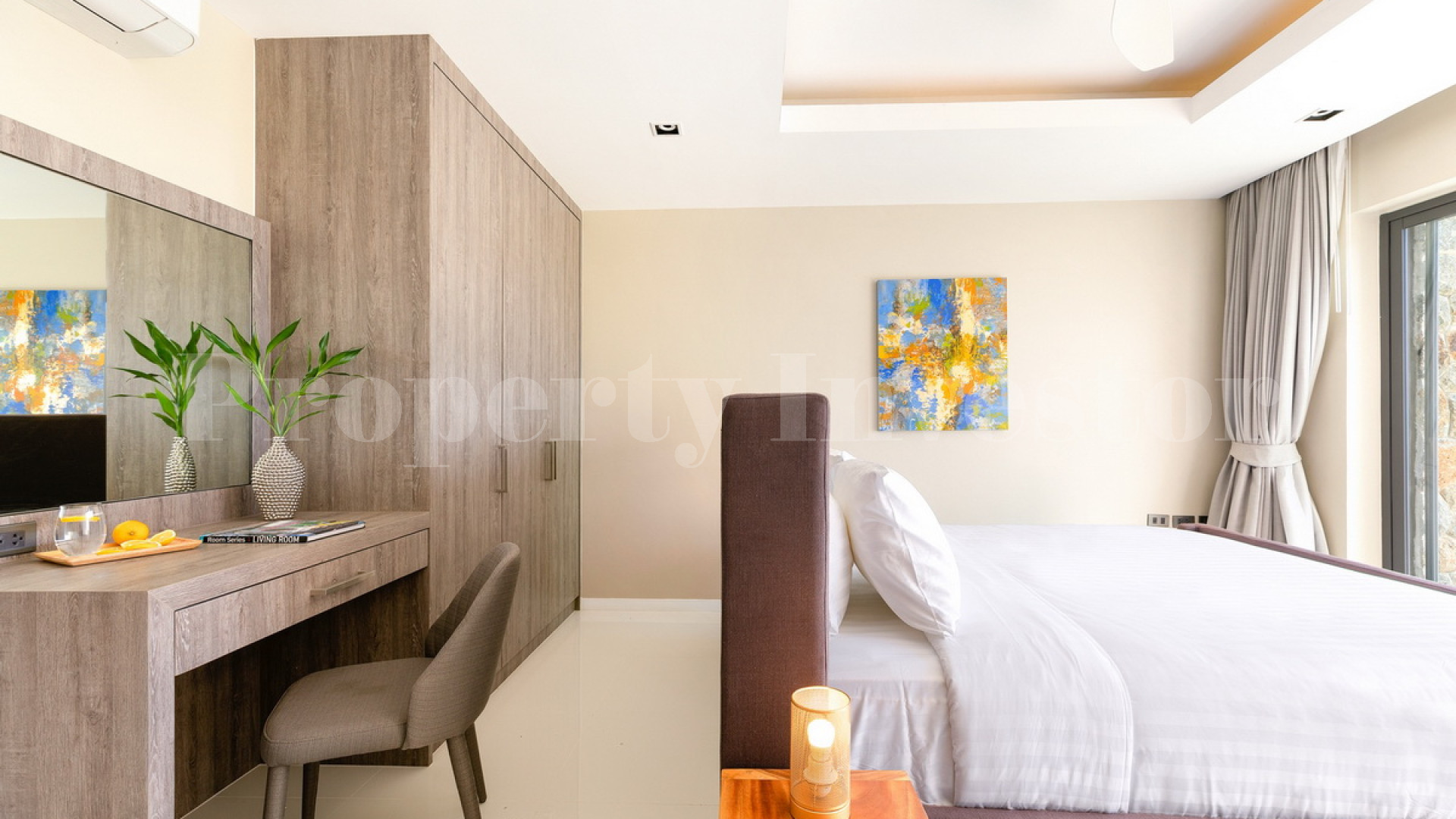 Фантастическая роскошная дизайнерская вилла с 4 спальнями с видом на море на о. Самуи