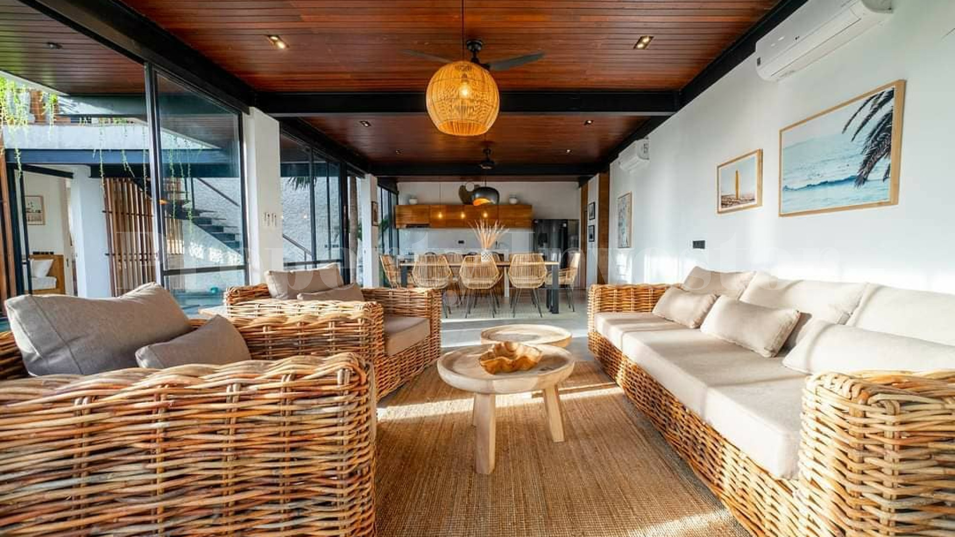 Stunning 5 Bedroom Contemporary Villa with Commercial Space for Sale in Berawa, Canggu, Bali