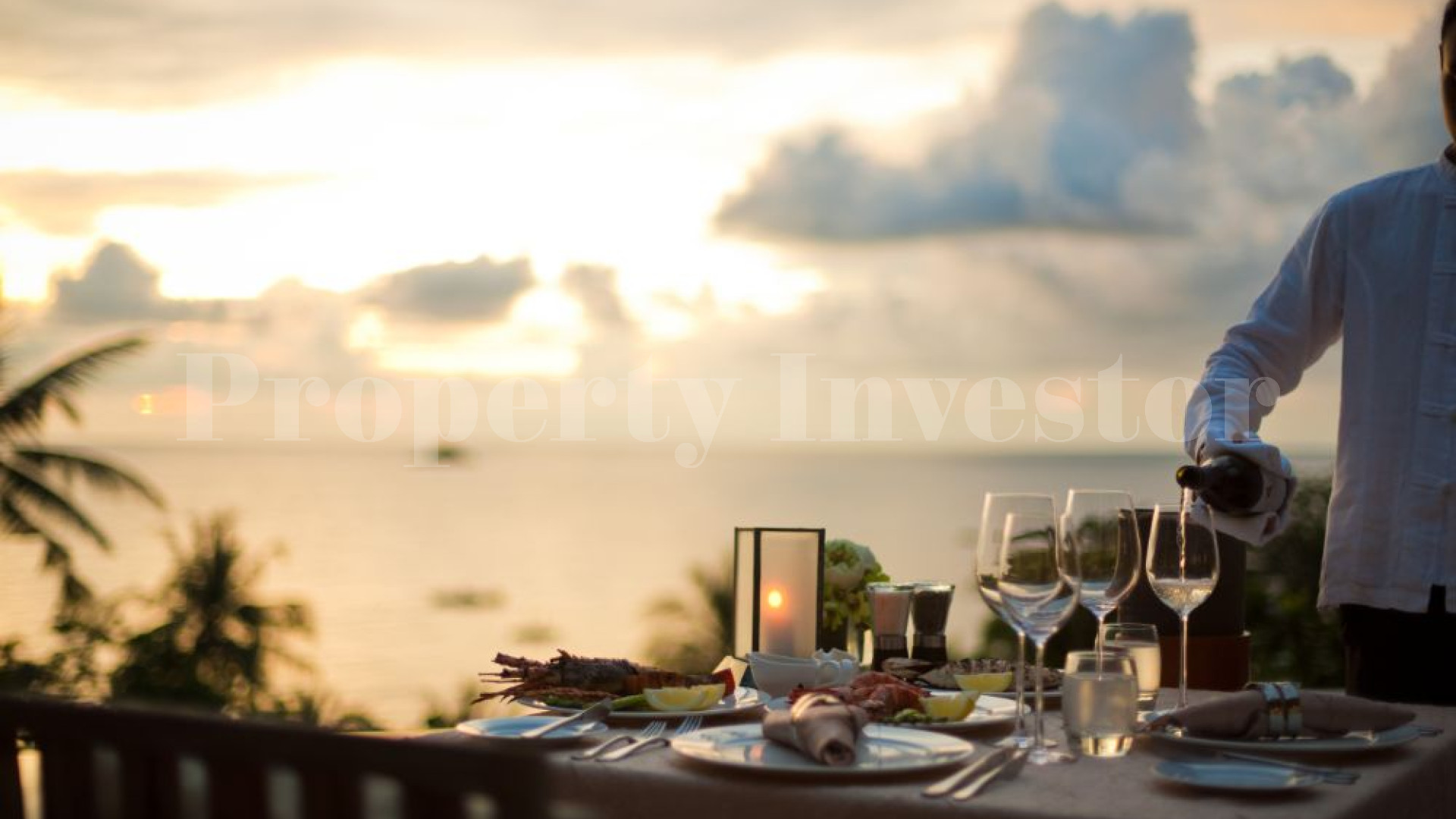 Fabulously Unique 6 Bedroom Oceanview Luxury Villa with 180° Panoramic Views & Private Beach for Sale in a 5* World Class Resort in Phuket