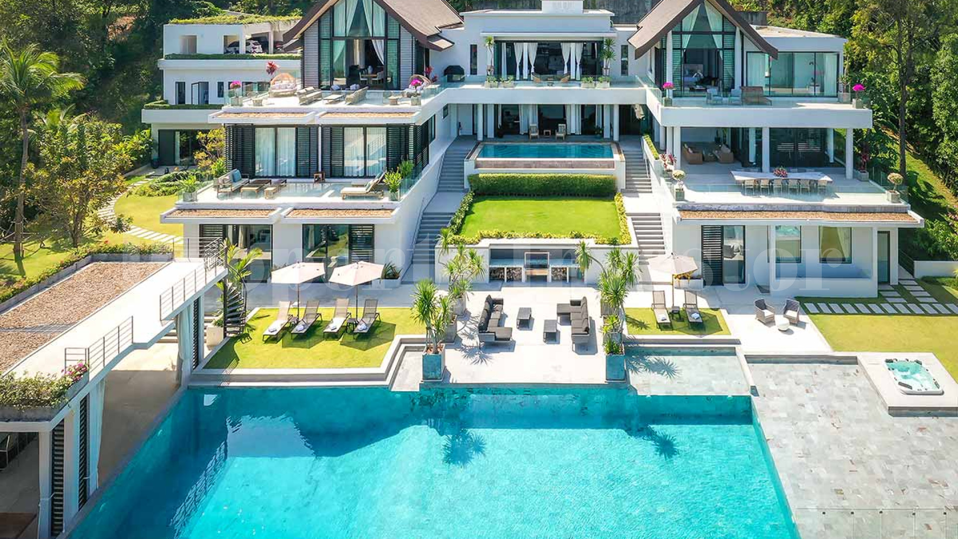Palatial 10 Bedroom Ultra Luxury Beachfront Villa for Sale in Cape Yamu, Phuket