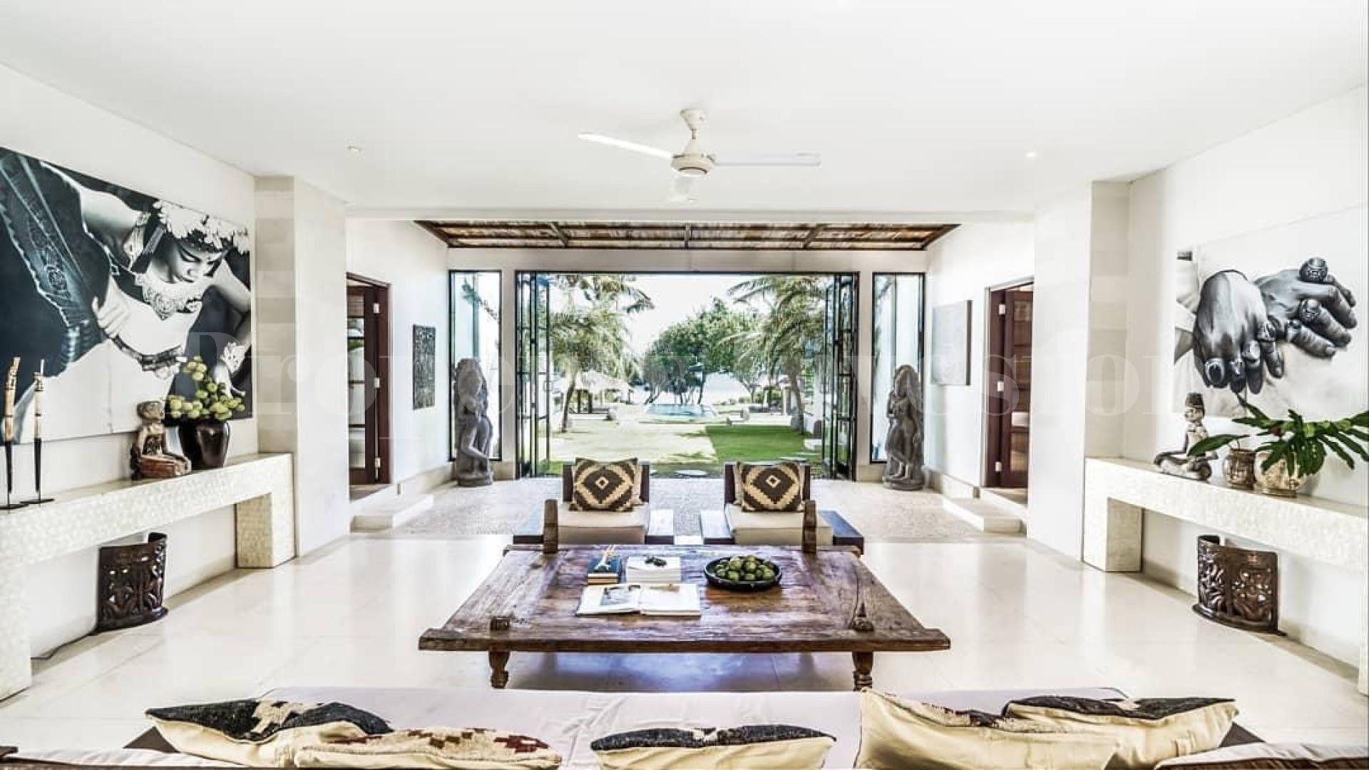 Spectacular 5 Bedroom Modern Beachfront Balinese Villa for Sale in Tabanan, Bali