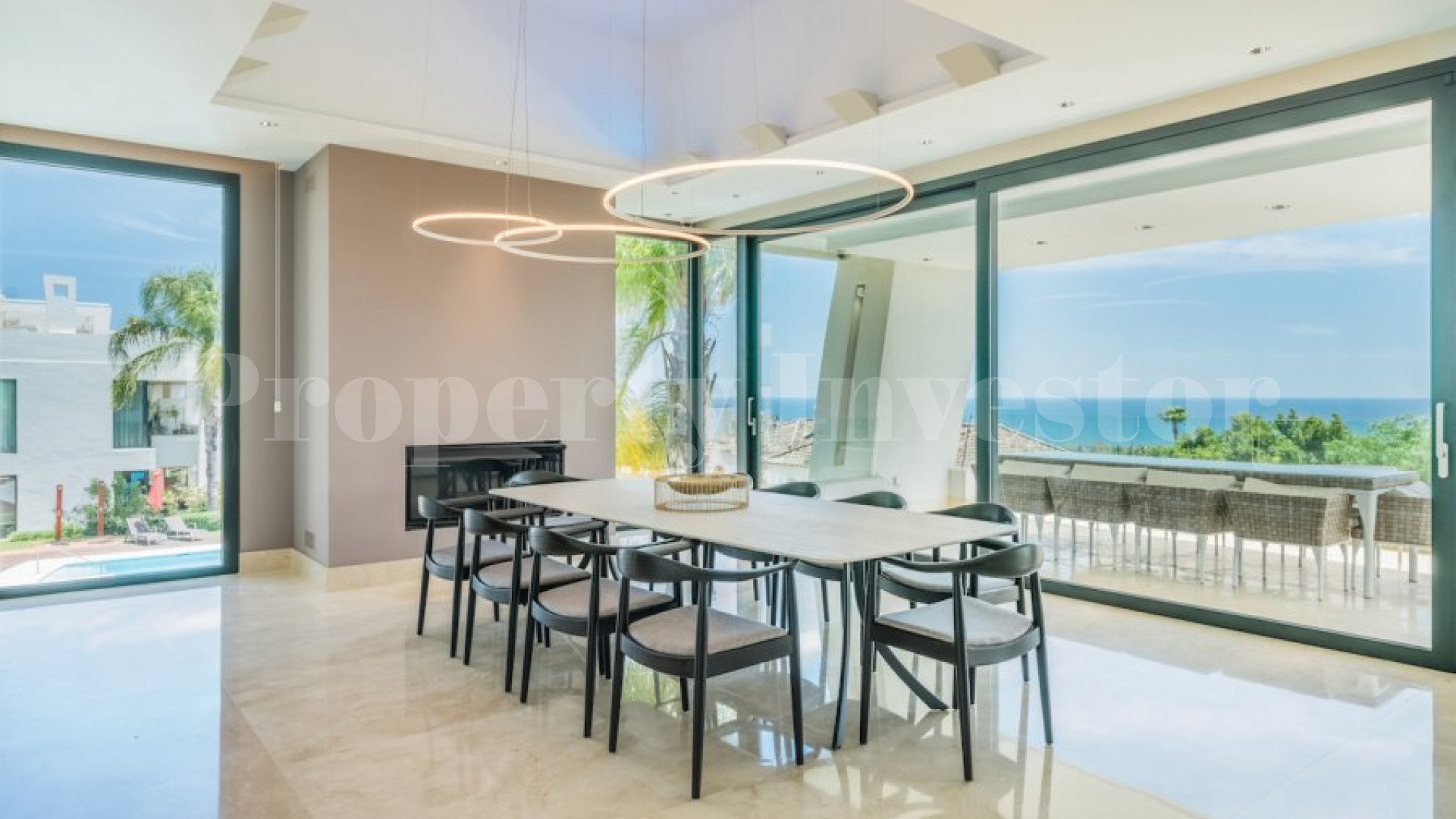 Fabulous 5 Bedroom Duplex Penthouse with Panoramic Sea Views for Sale in Marbella