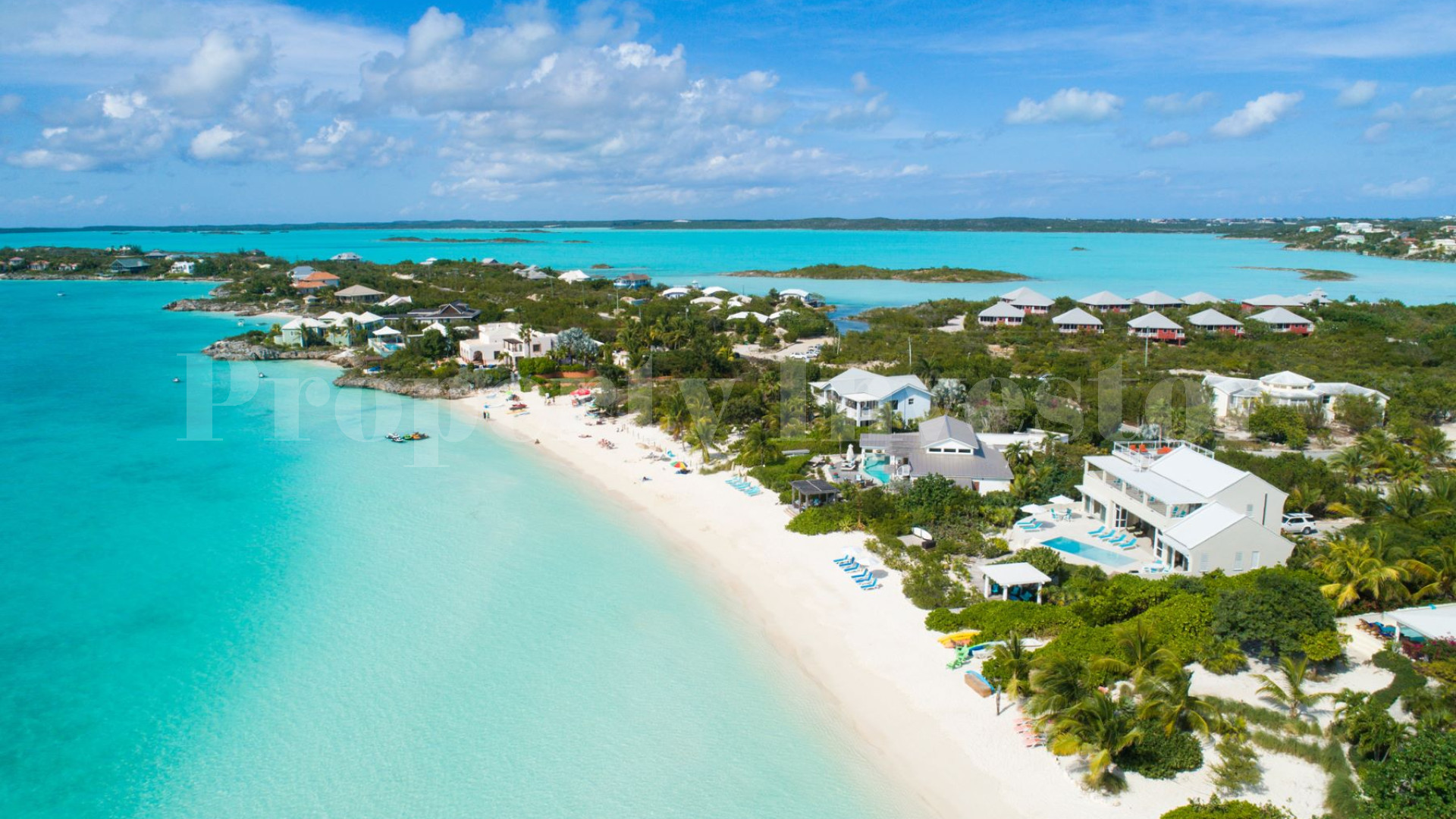 Stylish 5 Bedroom Luxury Beachfront Villa for Sale on Sapodilla Bay Beach, Turks & Caicos