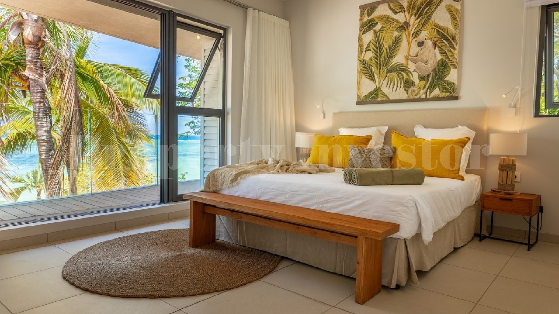 Luxury 3 Bedroom Waterfront Garden Apartment in Tamarin (Block B)