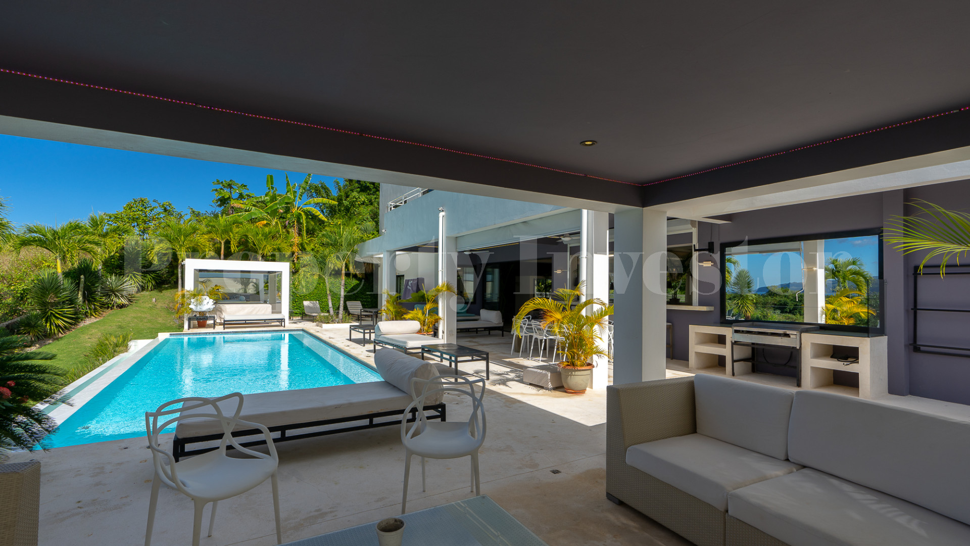 Spectacular Custom Villa Overlooking Las Terrenas & Playa Bonita with Amazing Outdoor Spaces