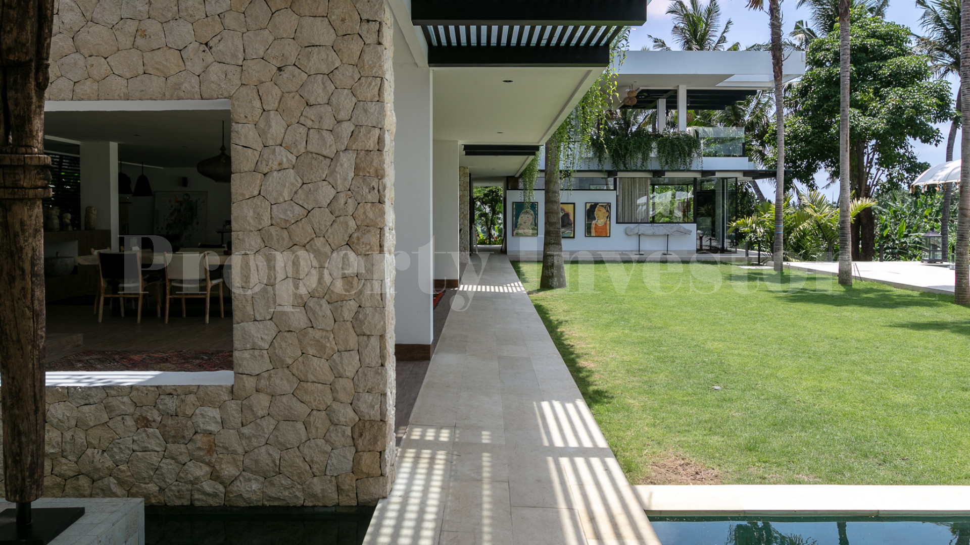 Breathtaking 7 Bedroom Ultra-Modern Luxury Villa with Incredible Infinity Pool & Outdoor Spaces for Sale in Pererenan-Canggu, Bali