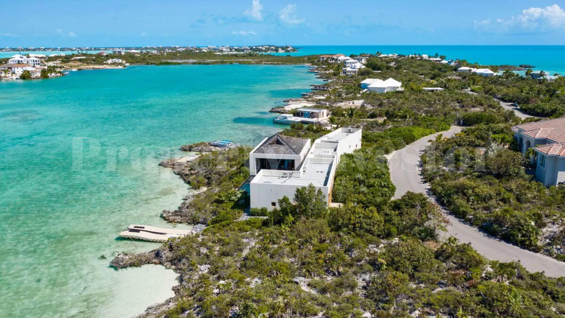 3 Bedroom Luxury Waterfront Designer Villa for Sale in Silly Creek, Providenciales, Turks & Caicos