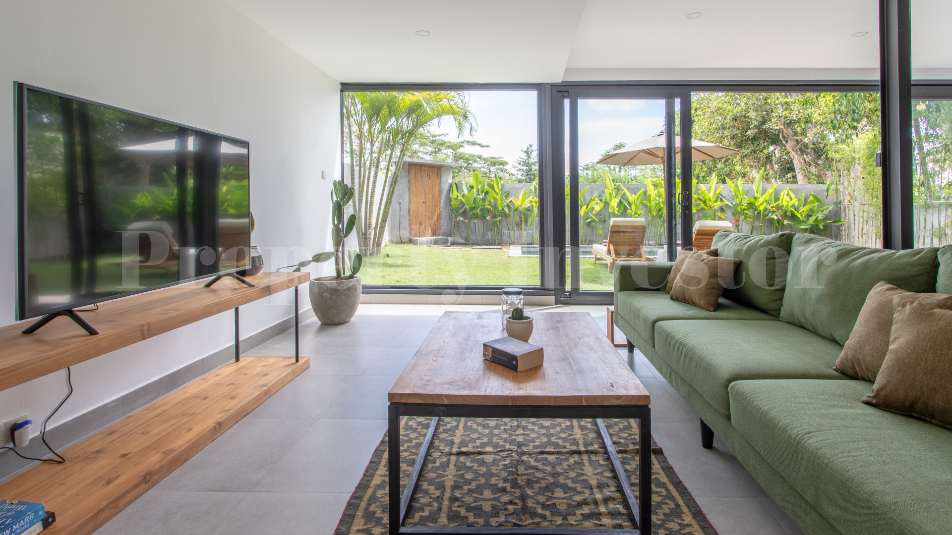 New 2 Bedroom Industrial Design Villa for Sale in Bukit, Bali