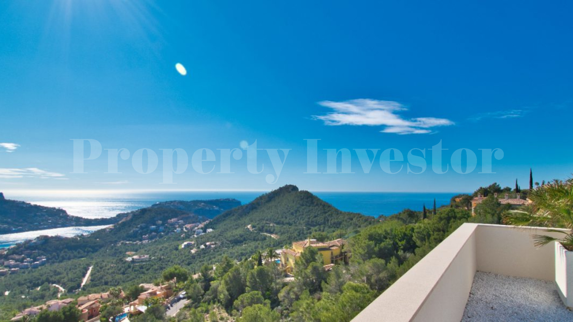 Impressive 8 Bedroom Luxury Sea View Villa Sought After Area of Port Andratx