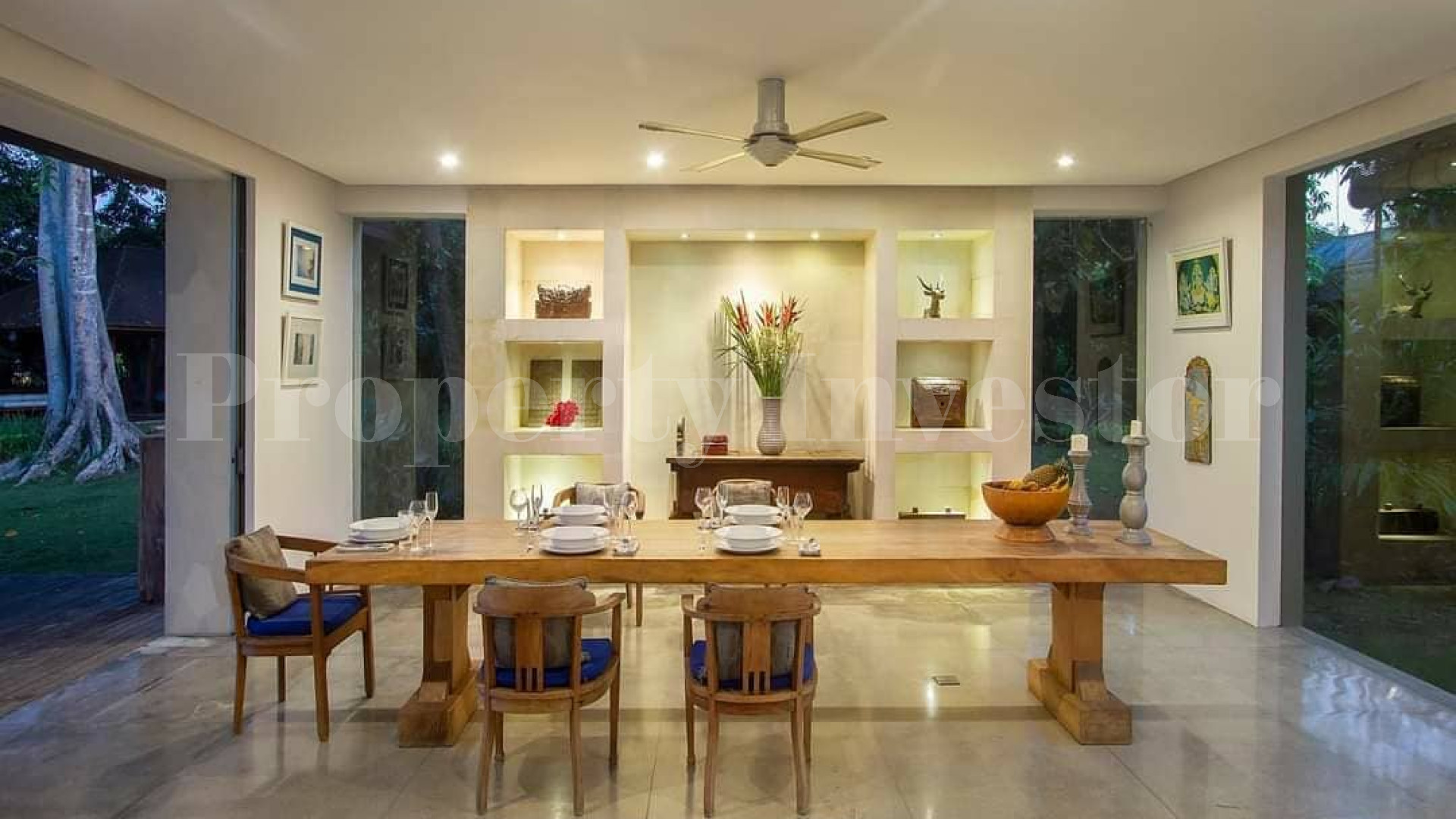 Lush 5 Bedroom Luxury Estate with Beautifully Groomed Gardens for Sale in Seseh Beach, Bali