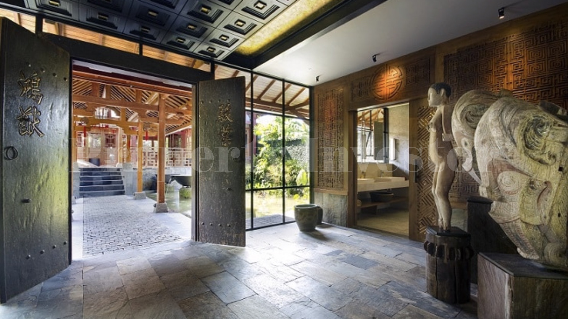 Exquisite 5 Bedroom Luxury Estate with 3 Uniquely Designed Villas & Manicured Gardens for Sale in Pererenan, Bali