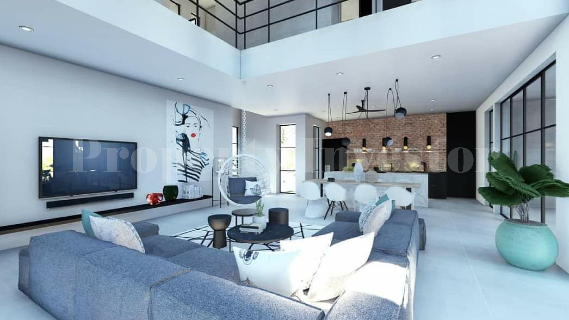 Beautiful Off-Plan 4 Bedroom Modern Villa for Sale in Umalas Bumbak, Bali