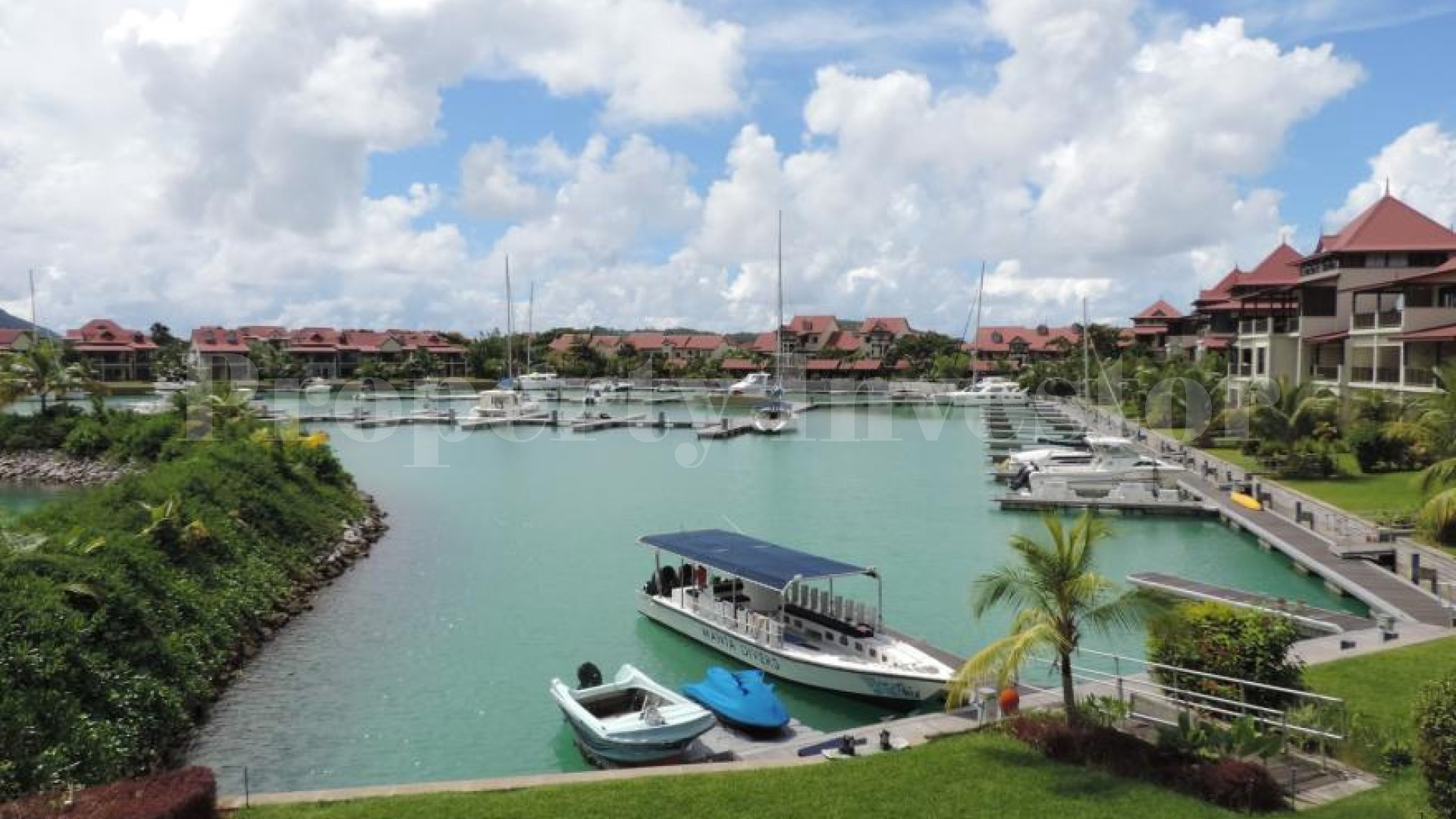 Stunning 3 Bedroom Luxury Apartment with Amazing Marina & Mountain Views for Sale on Eden Island, Seychelles