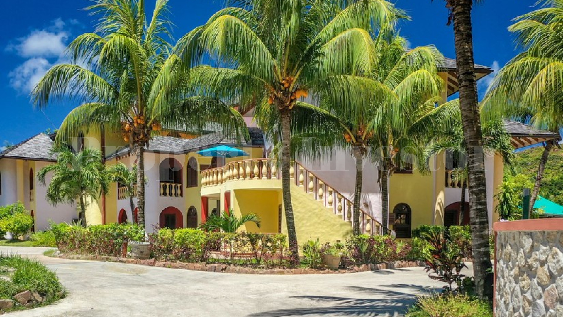 Beautiful 4* Star Boutique Beachfront Island Hotel with 26 Suites for Sale on Praslin Island, Seychelles