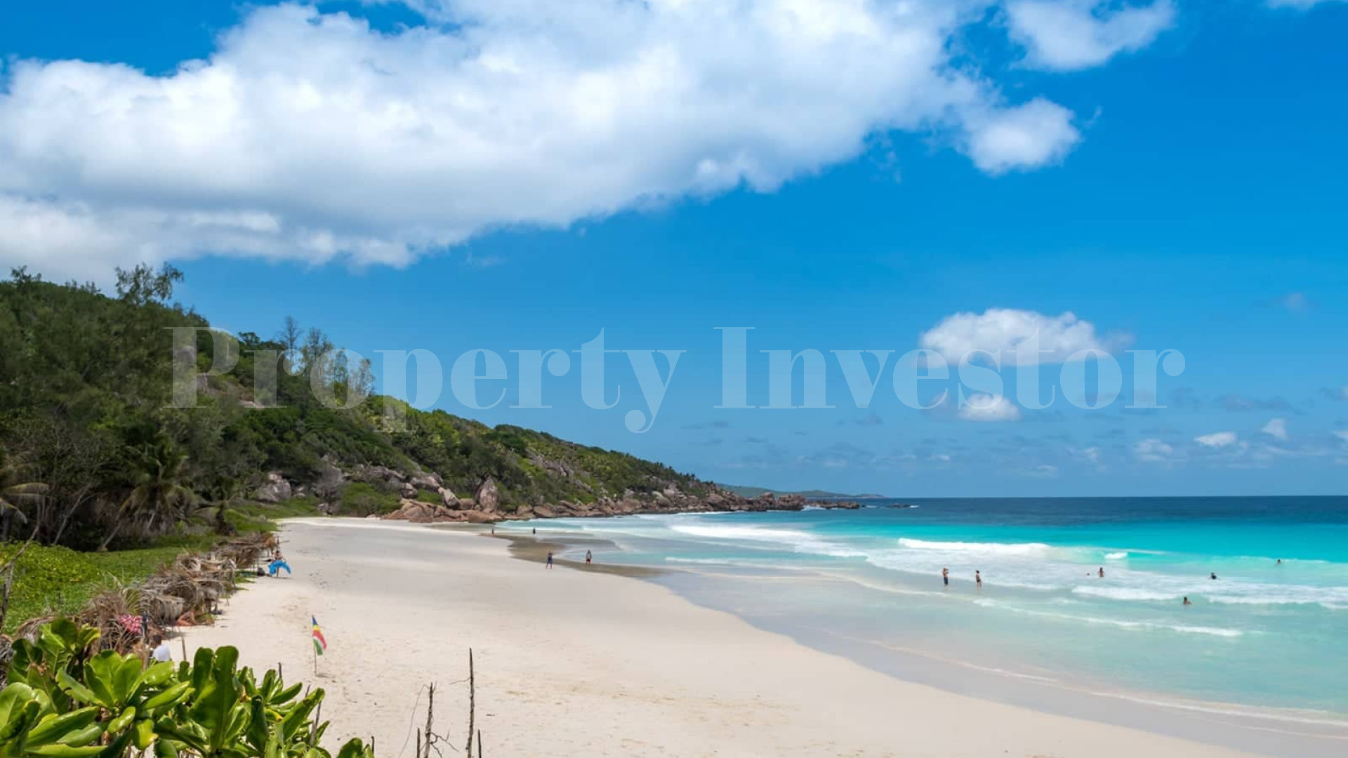 Beautiful 0.45 Hectare Sea View Lot Overlooking Popular Surf Spot in Seychelles