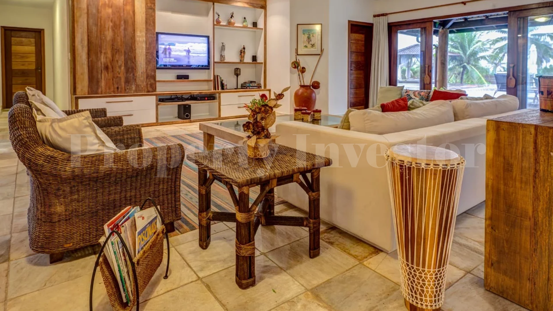 Exclusive 6 Suite Luxury Beachfront Coconut Oasis Retreat on 30 Hectare Parcel for Sale in Bahia, Brazil