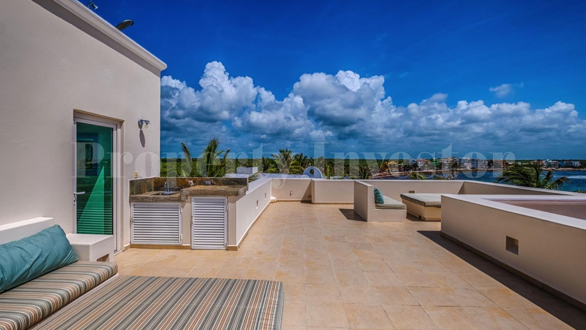 Incredible 6 Bedroom Luxury Beachfront Villa with Private Beach Access for Sale in Akumal, Mexico