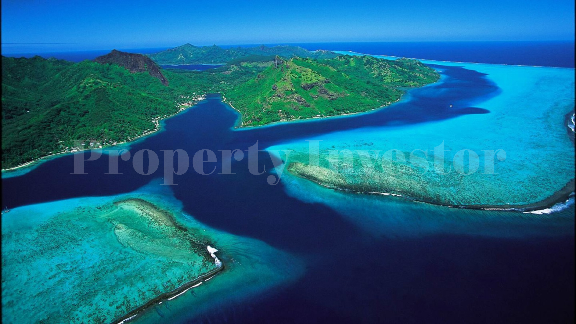 Perfectly Located 16.62 Hectare Private Island for Development in Huahine, French Polynesia