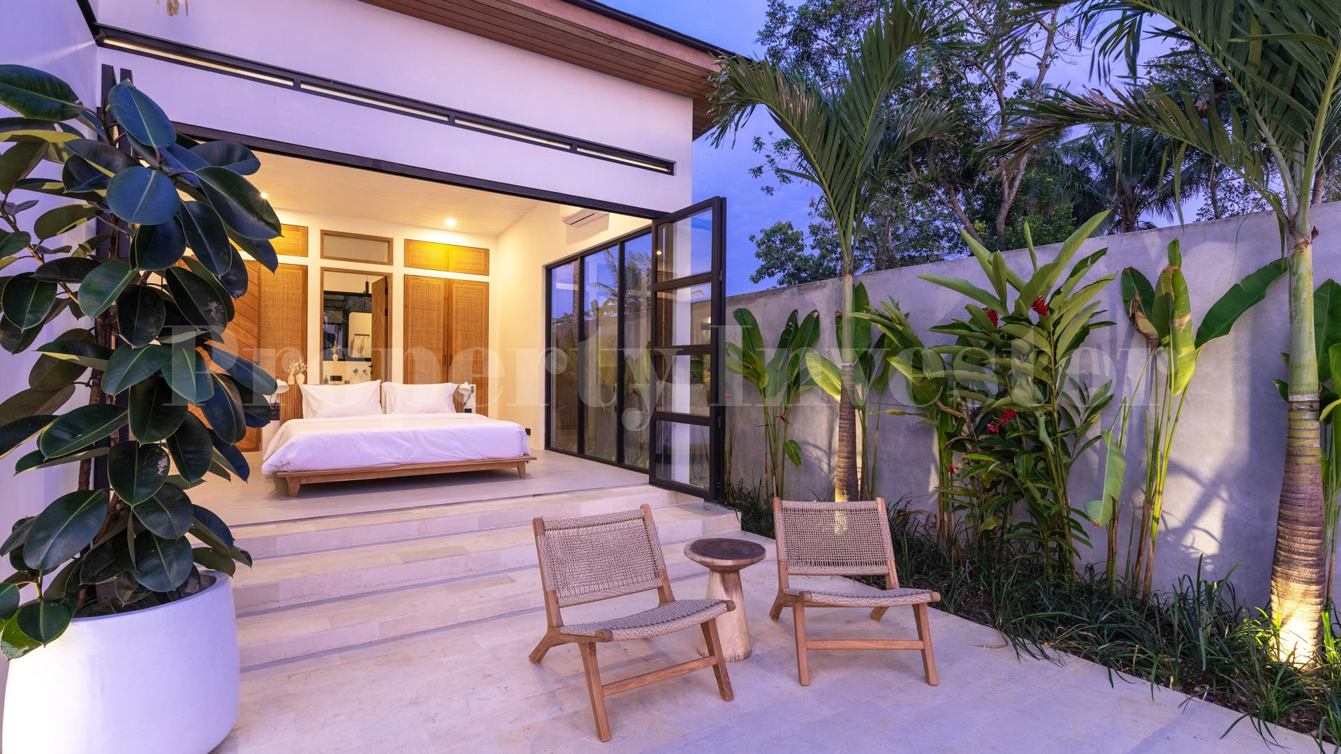 Chic 1-3 Bedroom Designer Loft Villas with Beautiful Rice Paddy Views for Sale Near Canggu, Bali