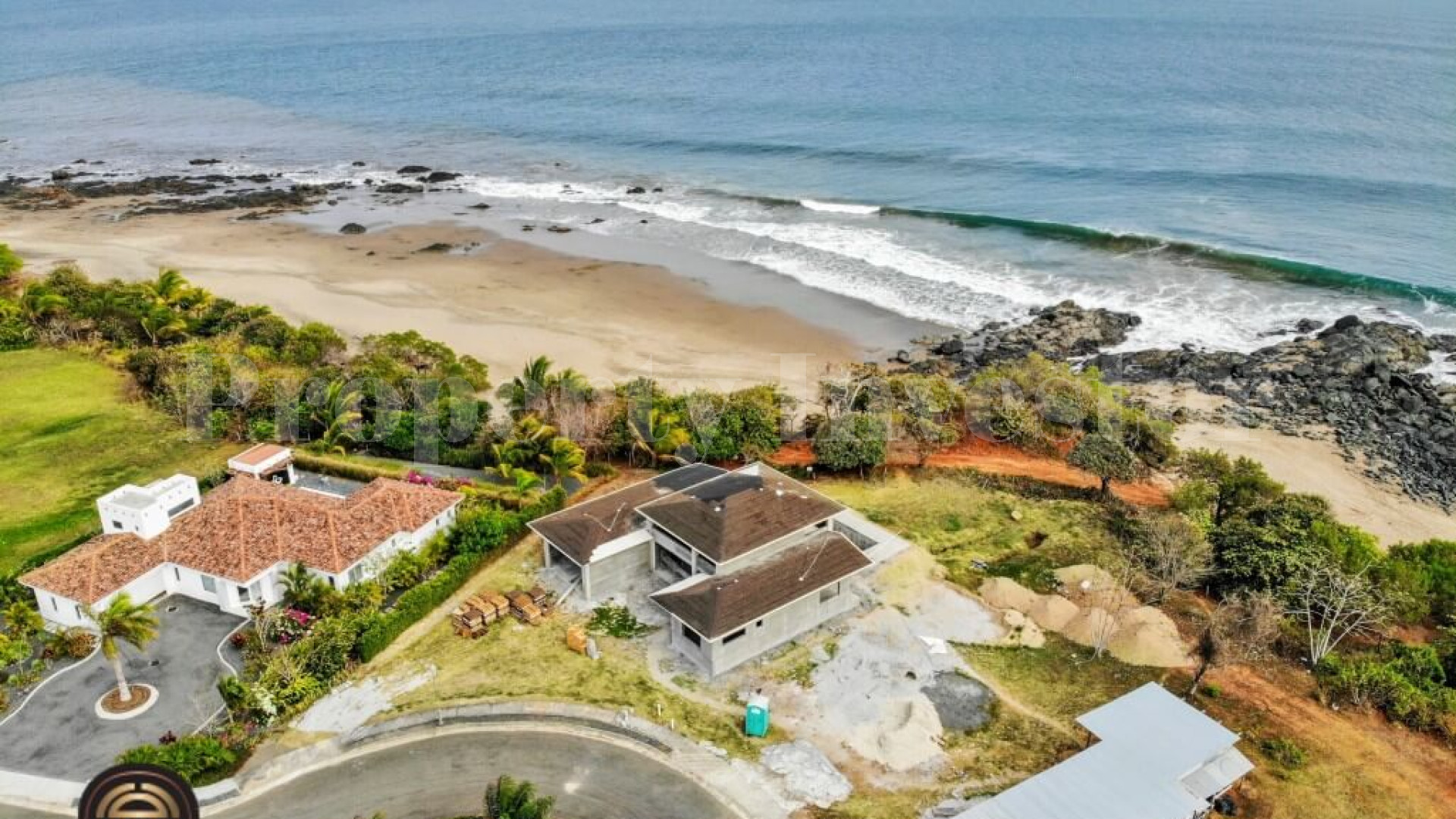 Unfinished 3 Bedroom Beachfront Home for Sale in Pedasi, Panama