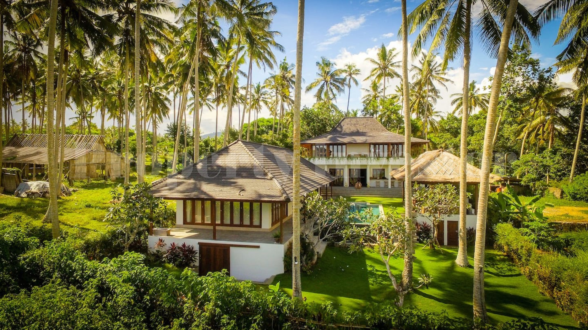 Stunning 4 Bedroom Modern Balinese Oceanfront Villa for Sale in Tabanan, Bali