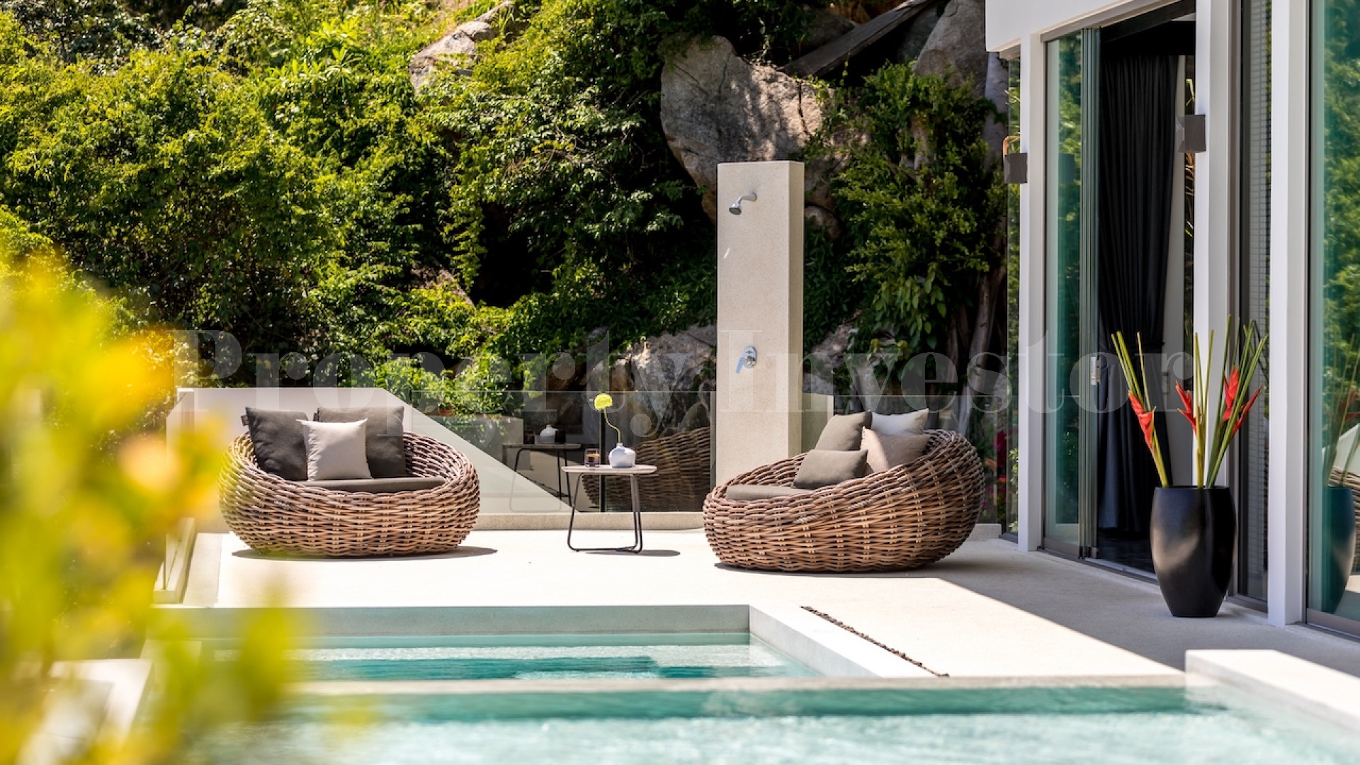 Modern 4 Bedroom Luxury Sea View Villa for Sale in Samui