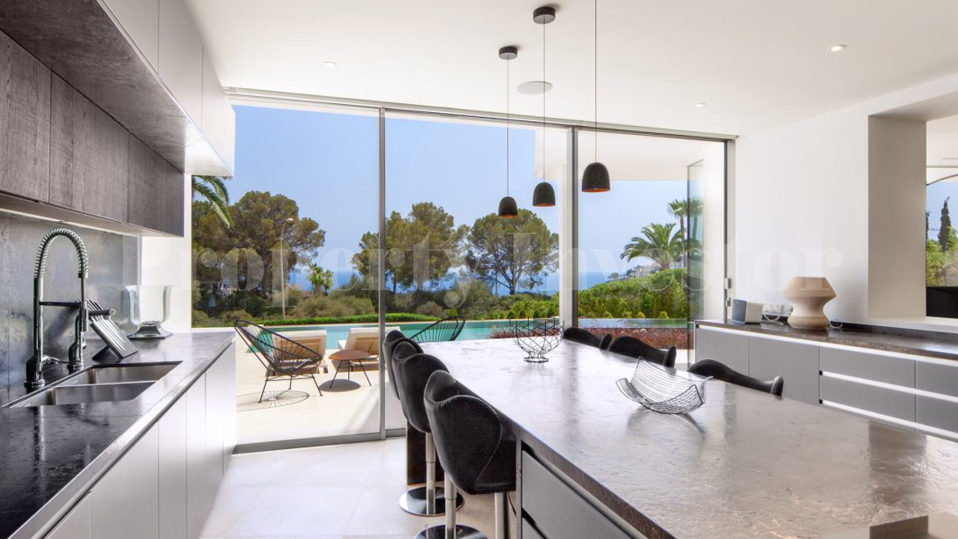 Ultra Modern 5 Bedroom Sea View Villa in Sol de Mallorca