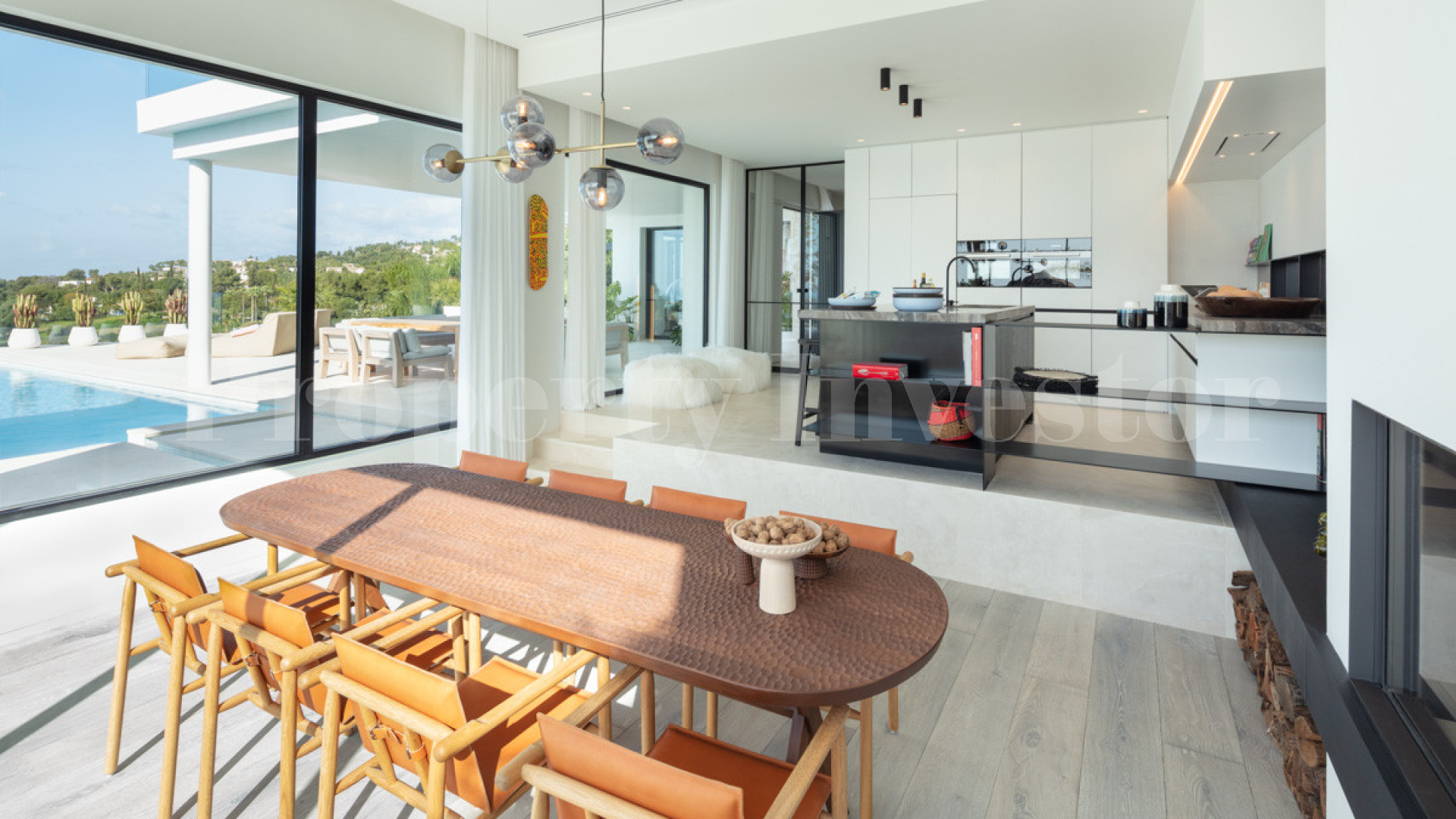 Stylish 7 Bedroom Luxury Designer Villa with Incredible Infinity Pool & Entertainment Areas for Sale in  Cascada de Camojan, Spain