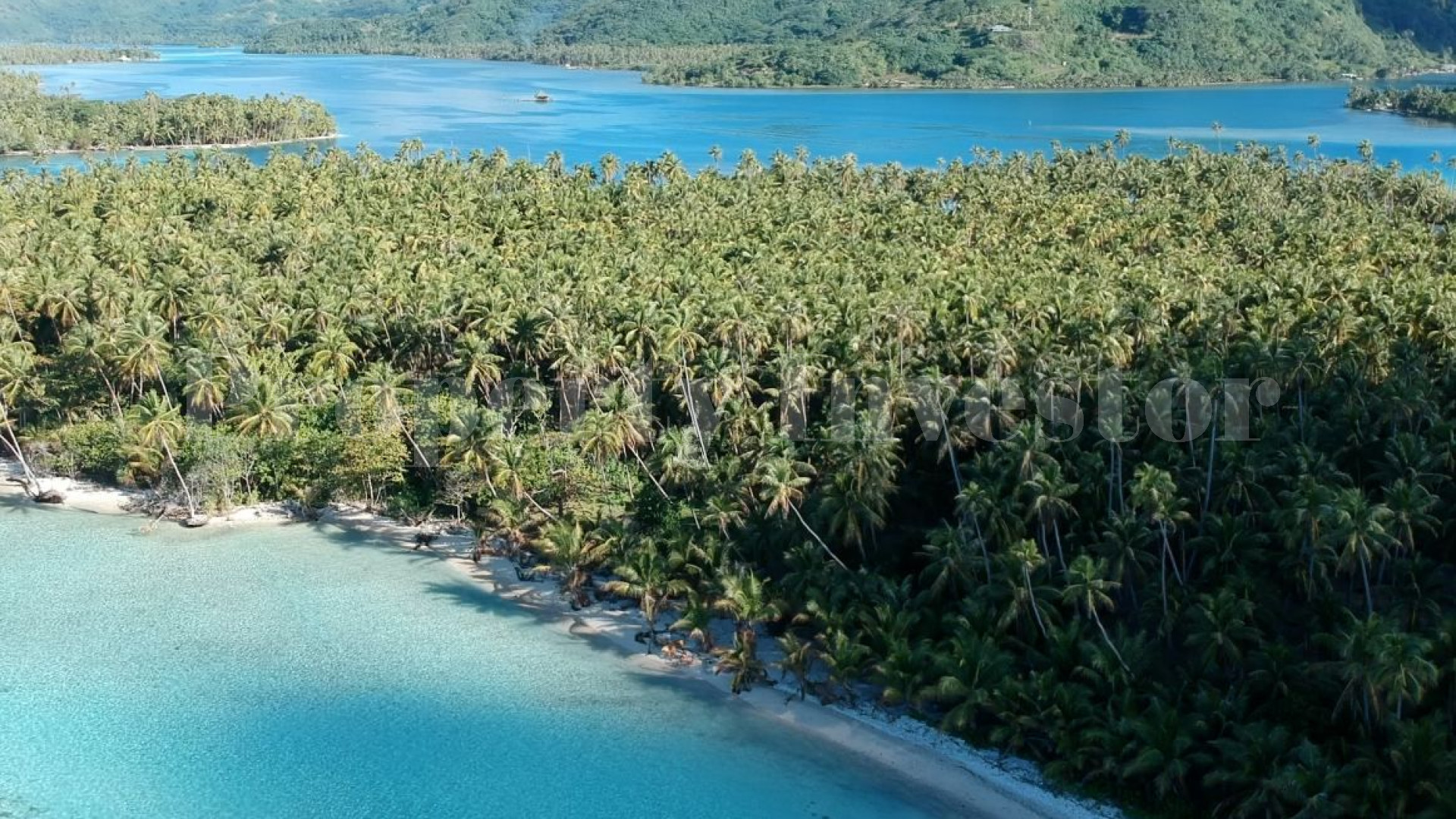 Perfectly Located 16.62 Hectare Private Island for Development in Huahine, French Polynesia