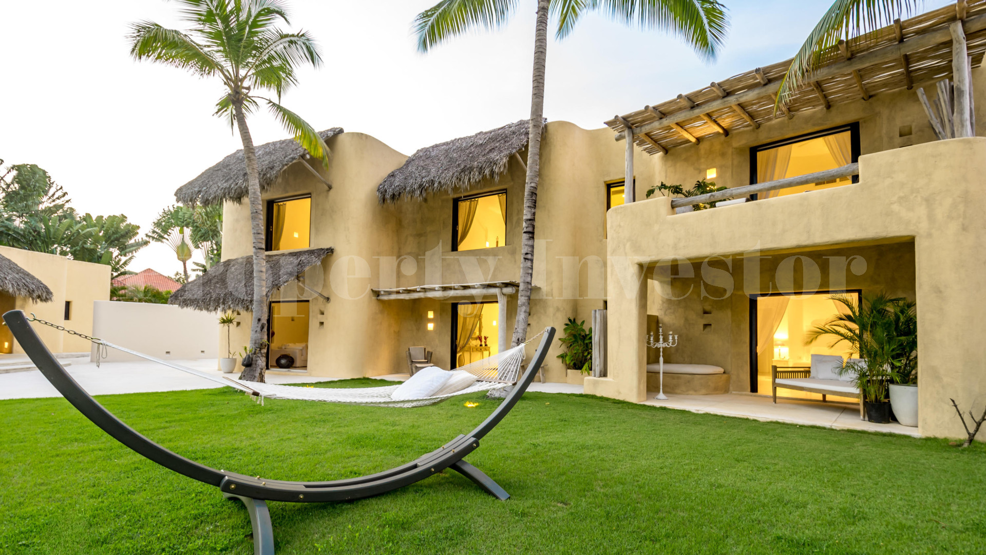 Unique 5 Bedroom "Organic" Luxury Oceanfront Villa with Amazing Ocean & Golf Views for Sale in Casa de Campo, the Dominican Republic