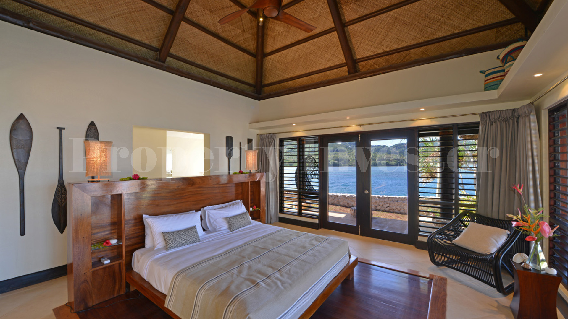 Fabulous 3 Bedroom Luxury Oceafront Private Island Villa for Sale in Vanua Levu, Fiji