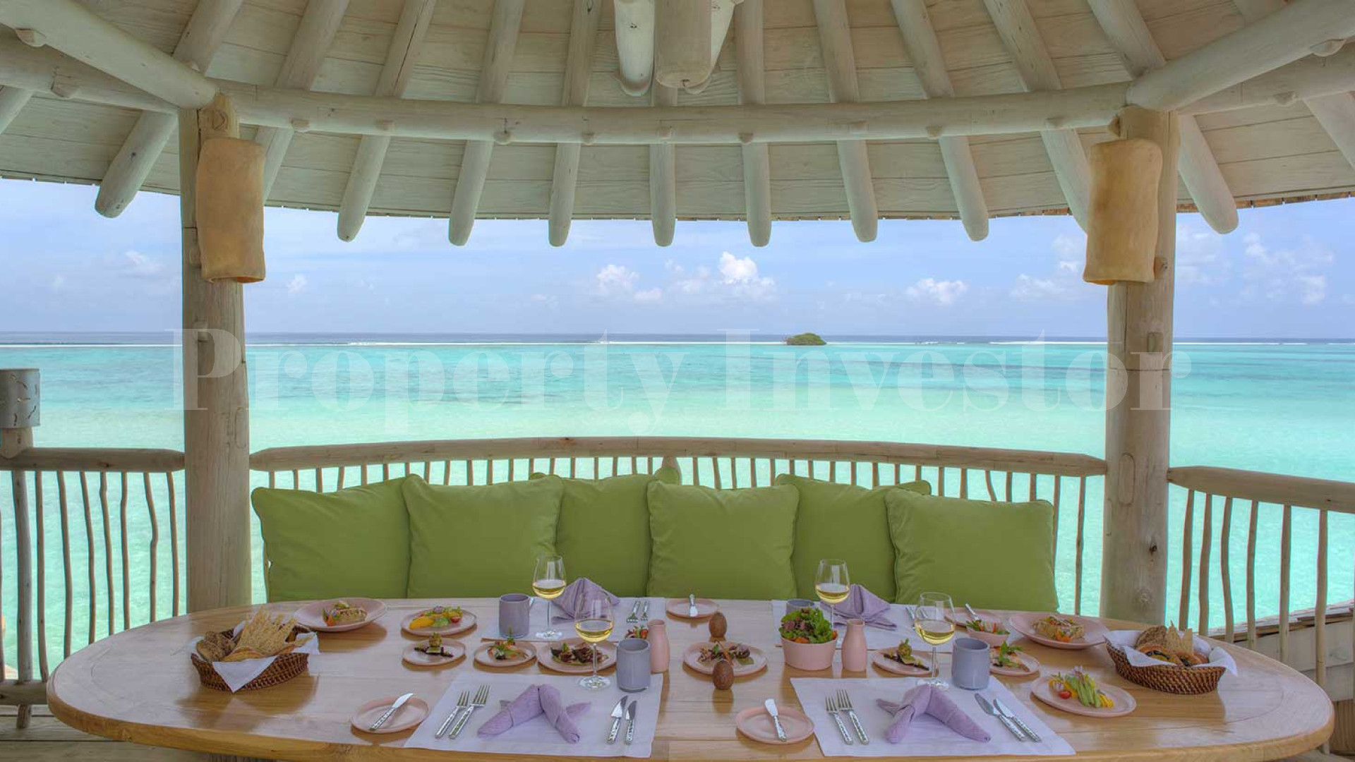 1 Bedroom Overwater Villa with Slide in the Maldives