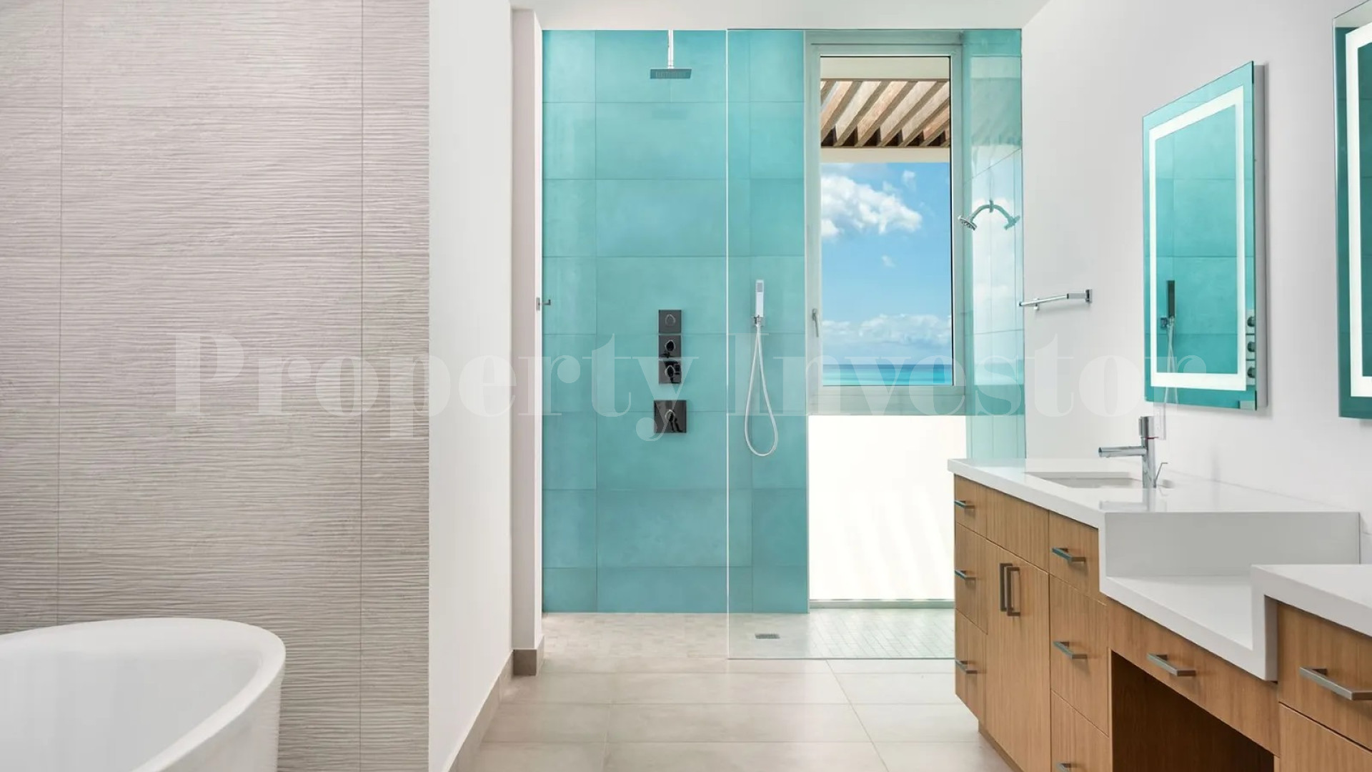 World Class 8 Bedroom Modern Beachfront Luxury Villa in Leeward, Turks & Caicos