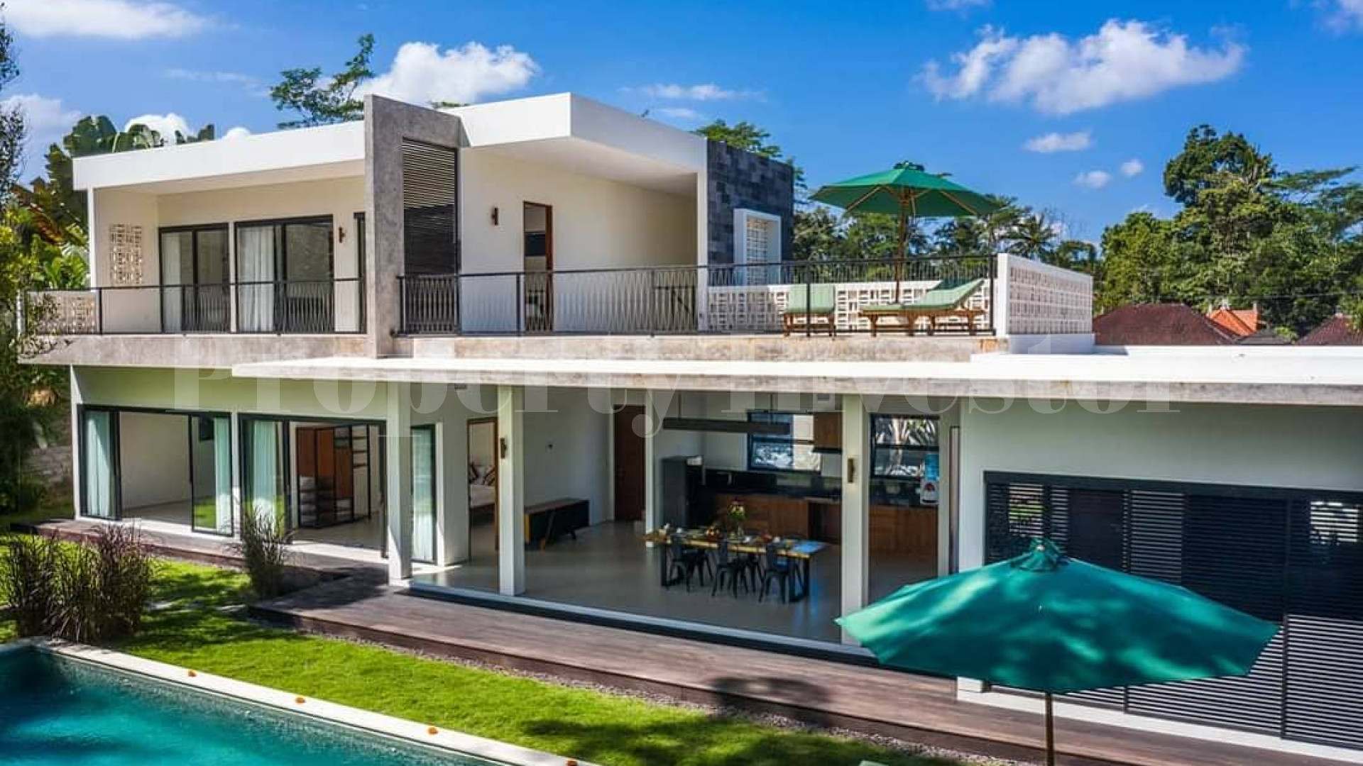 Beautiful 3 Bedroom Modern Villa with Jungle & Valley Views for Sale in East-Ubud, Bali