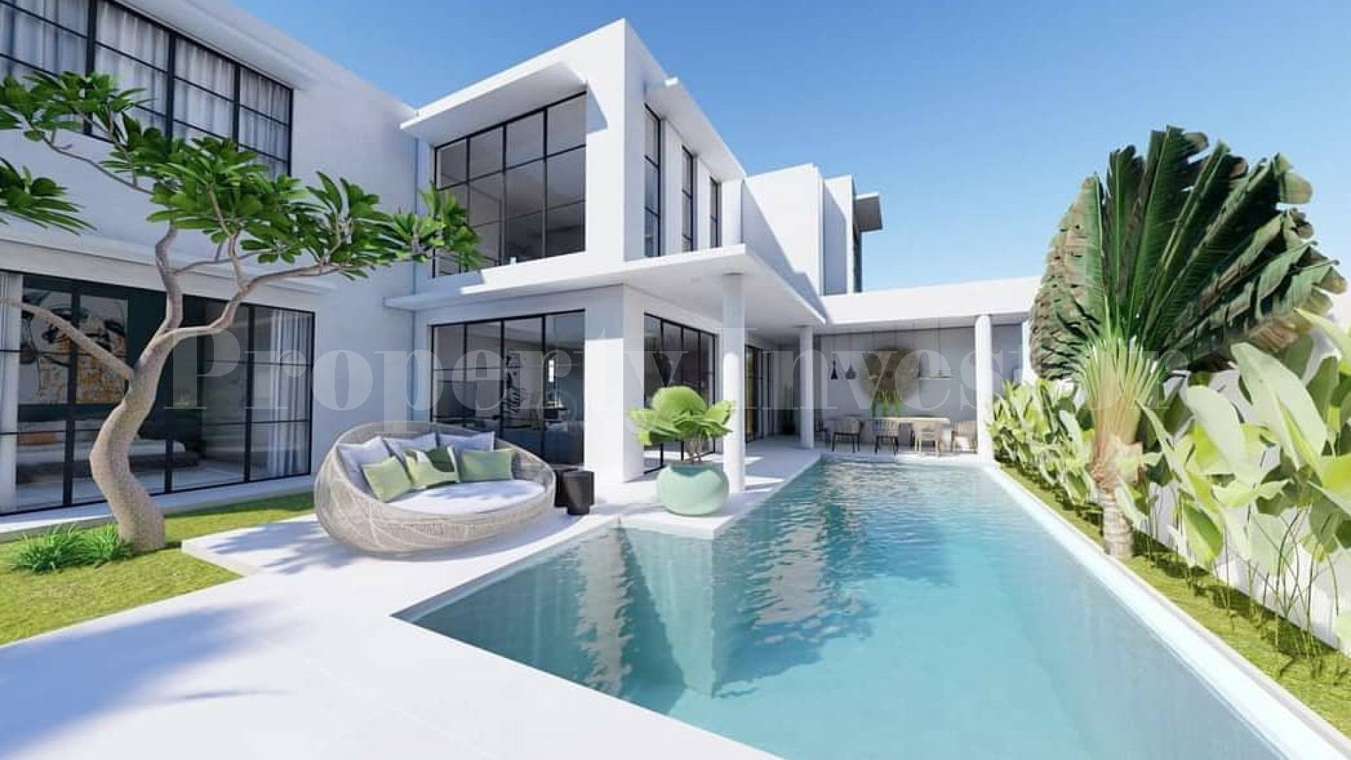 Beautiful Off-Plan 4 Bedroom Modern Villa for Sale in Umalas Bumbak, Bali