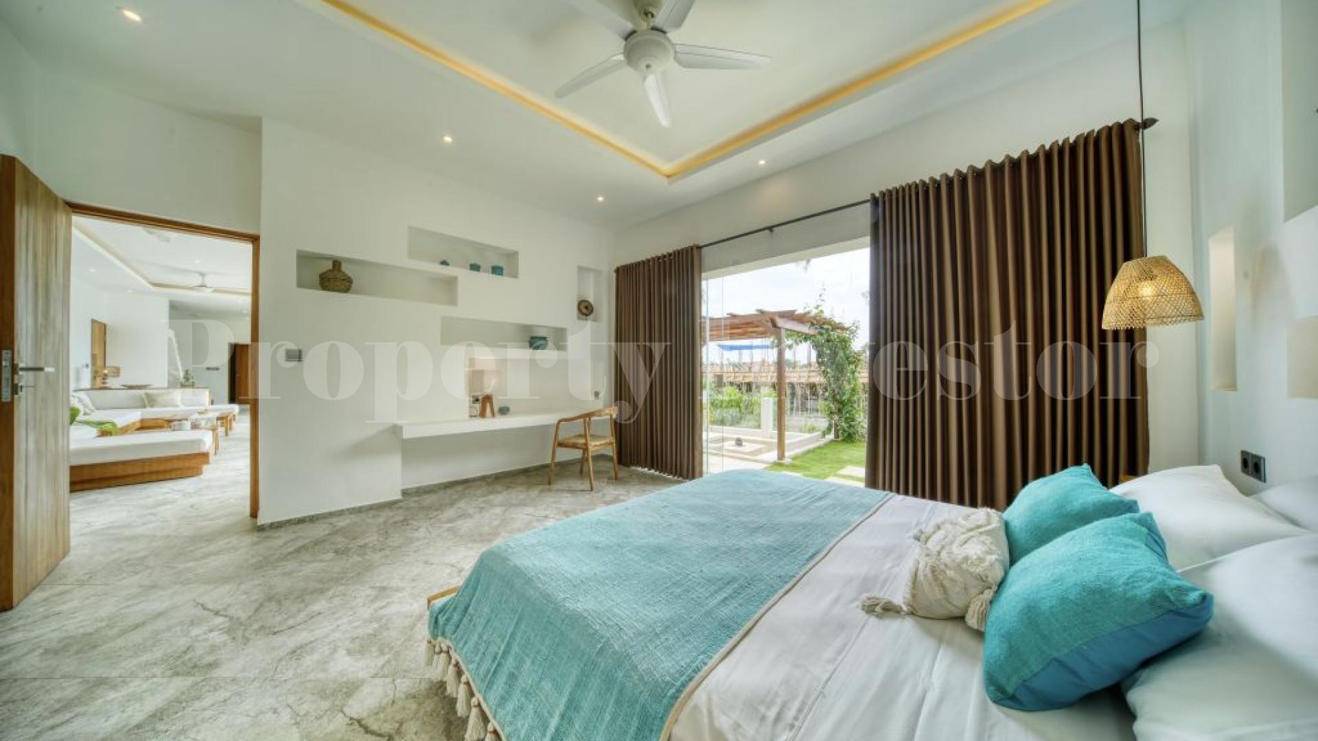 Stylish 2 Bedroom Luxury Beachside Villa for Sale in Canggu Pererenan, Bali